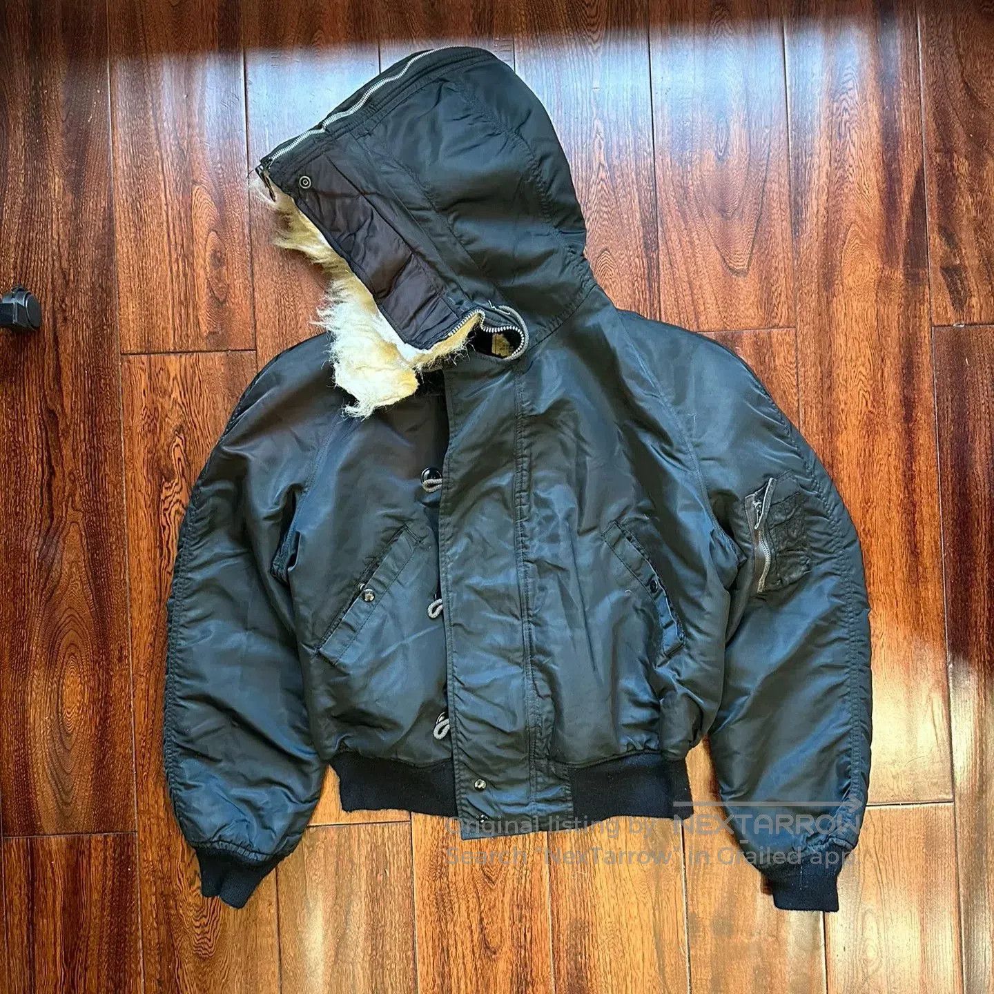Vintage Vintage N2B Bomber 80s USA. Size US M / EU 48-50 / 2 - 3 Thumbnail