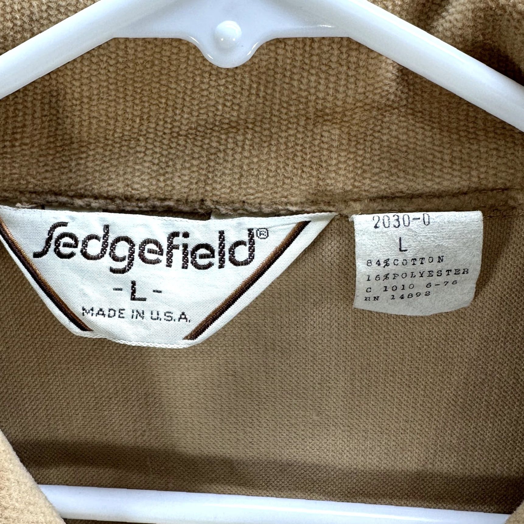 Vintage VINTAGE Sedgefield Shirt Womens Corduroy Brown Sz L Pockets Front Button-Up Casual Size L / US 10 / IT 46 - 3 Thumbnail