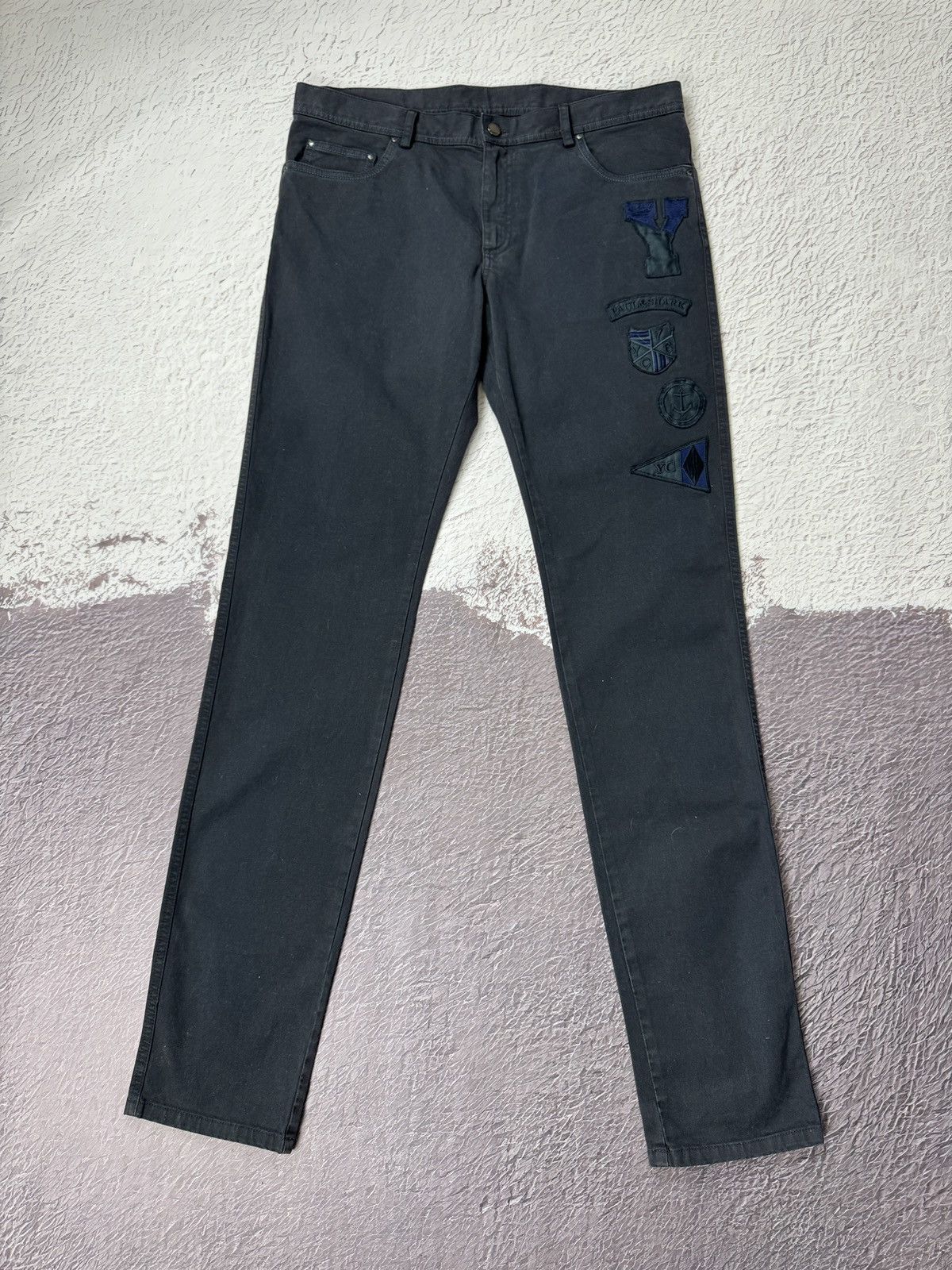 Paul & Shark Paul & Shark Midnight blue 5 pocket patched casual pants Size US 36 / EU 52 - 1 Thumbnail