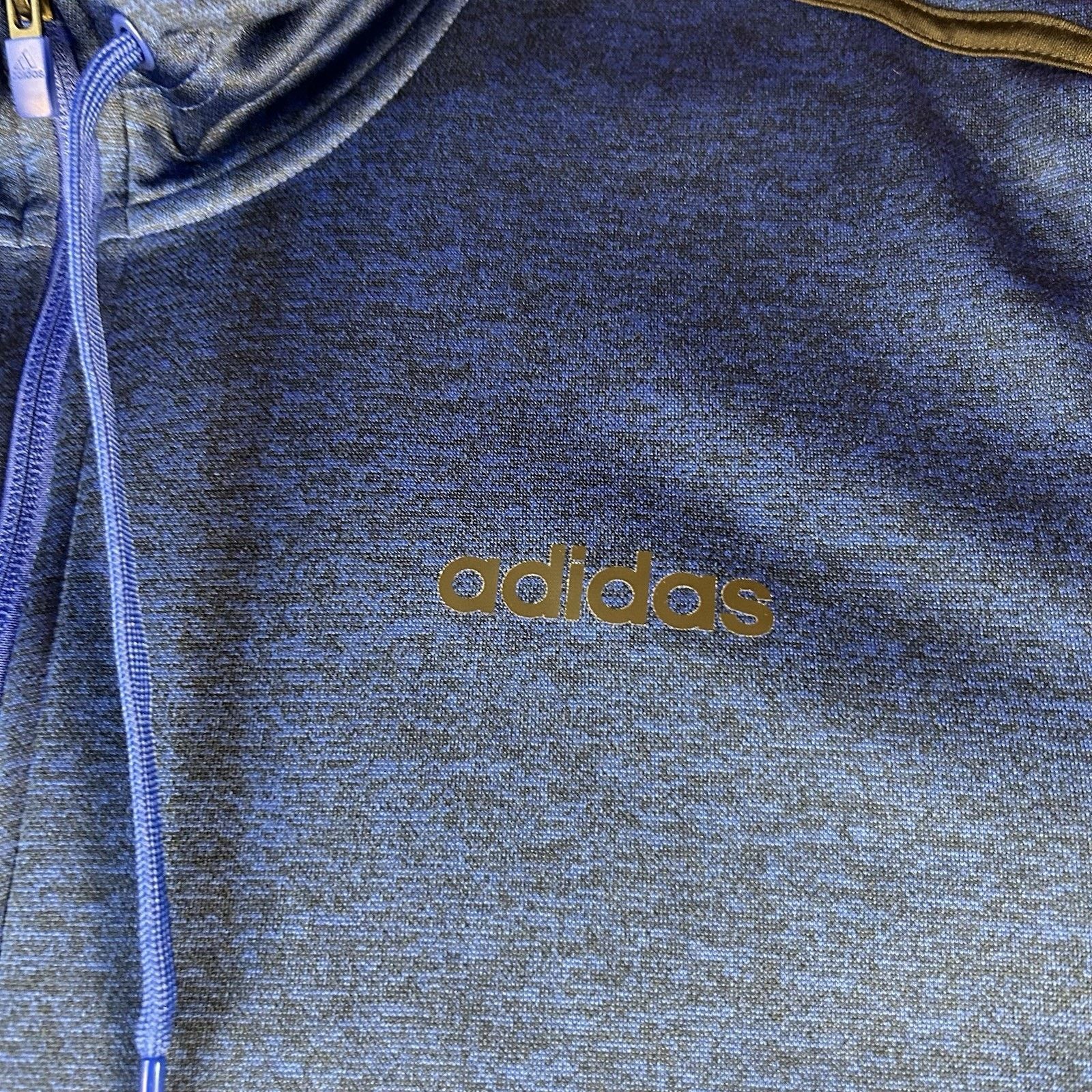 Adidas Adidas Mens Jacket Full Zip Gray 3 Stripe L/G Climawarm Size US L / EU 52-54 / 3 - 8 Thumbnail