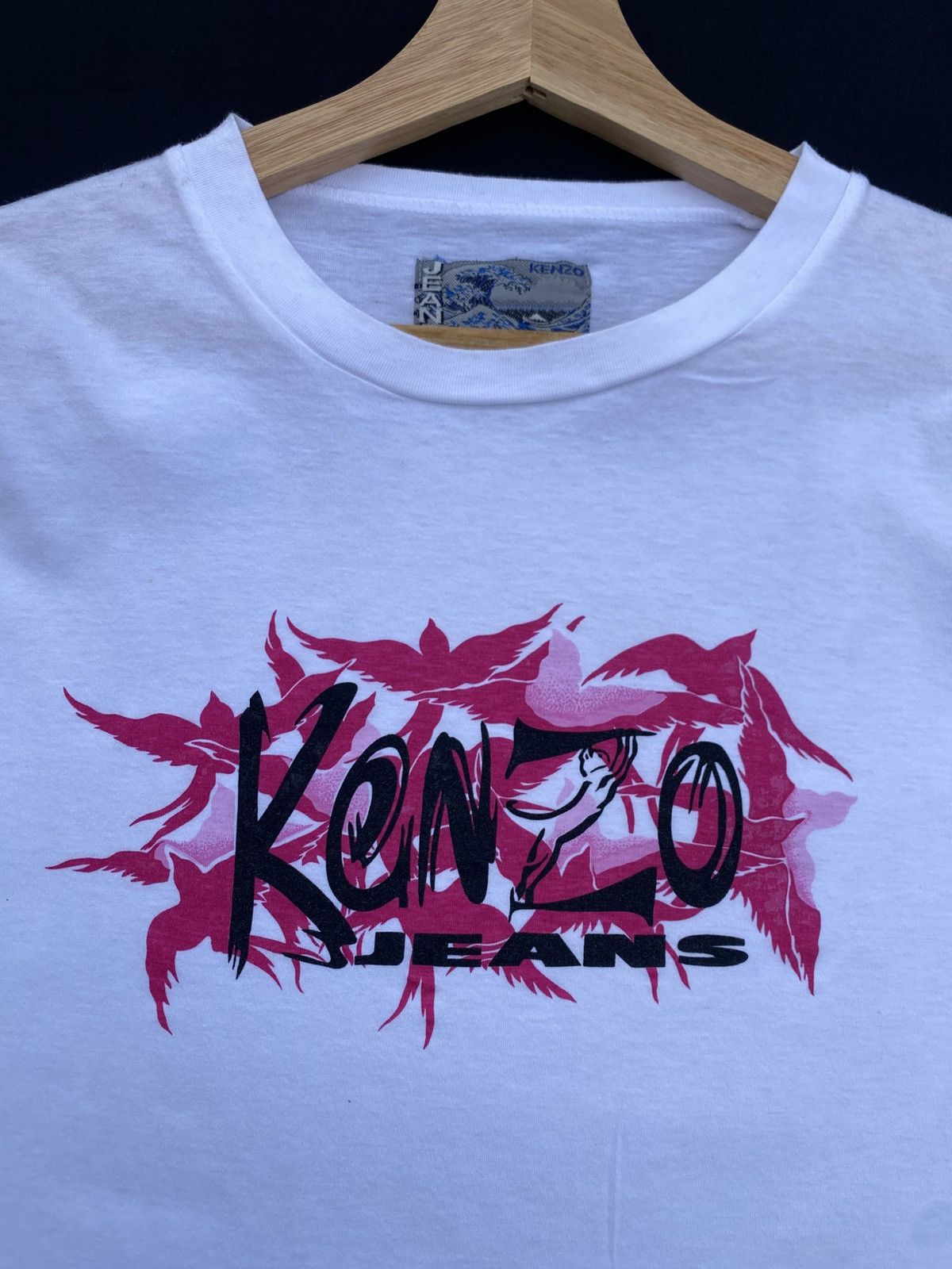 Kenzo Rare Vintage 90s KENZO Jeans Tshirt Size US M / EU 48-50 / 2 - 8 Thumbnail