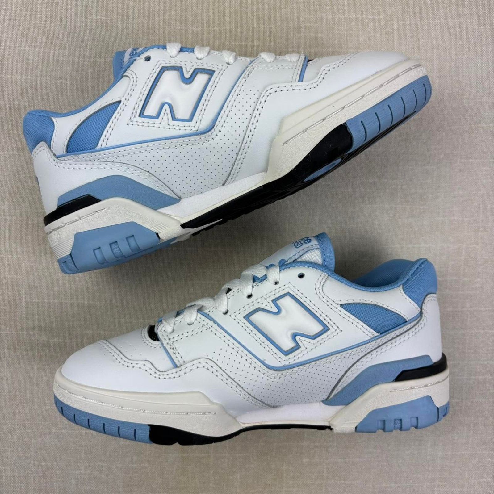 New Balance 🚙 2022 New Balance 550 “UNC White University Blue” Size US 5.5 / IT 35.5 - 4 Thumbnail