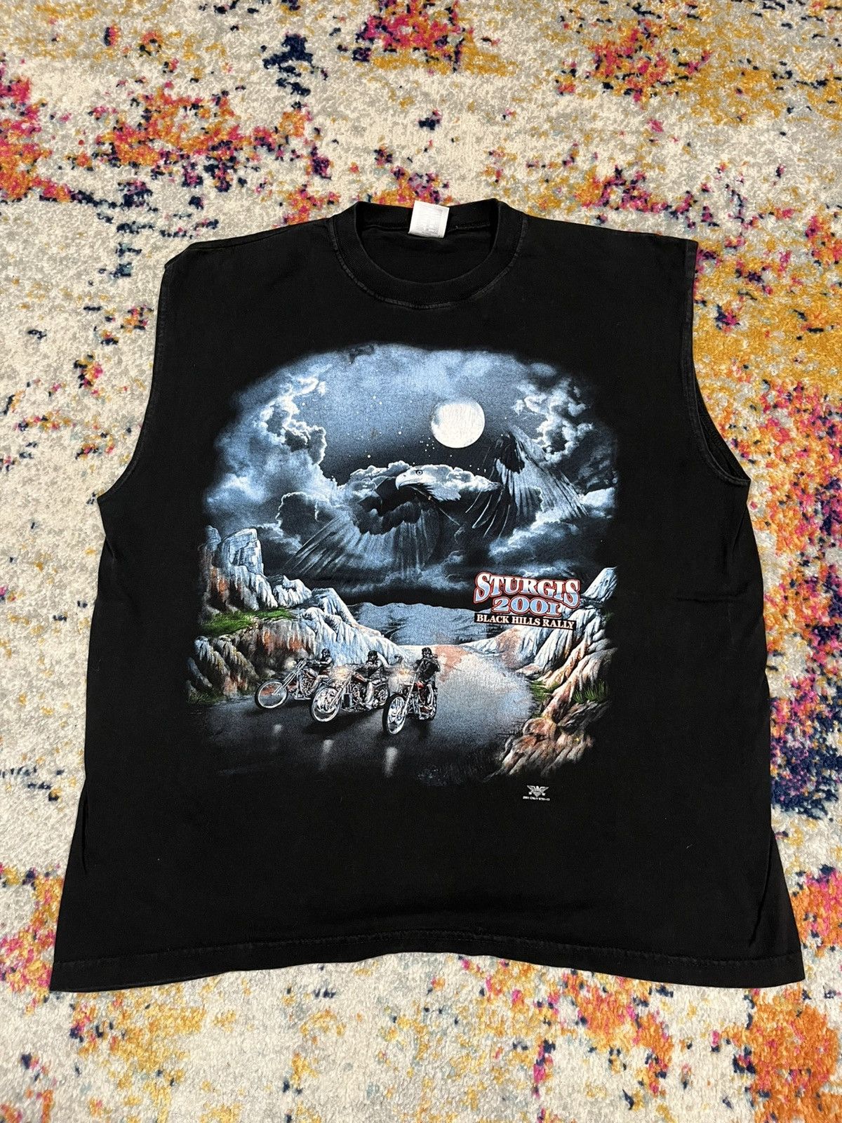 Harley Davidson 2001 Sturgis Tank Top XL Size US XL / EU 56 / 4 - 2 Thumbnail