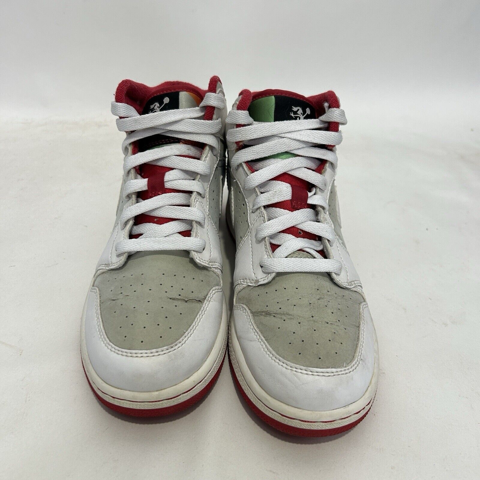 Nike Nike Air Jordan 1 Retro Mid GS “Hare” 2009 Size US 8.5 / IT 38.5 - 2 Thumbnail