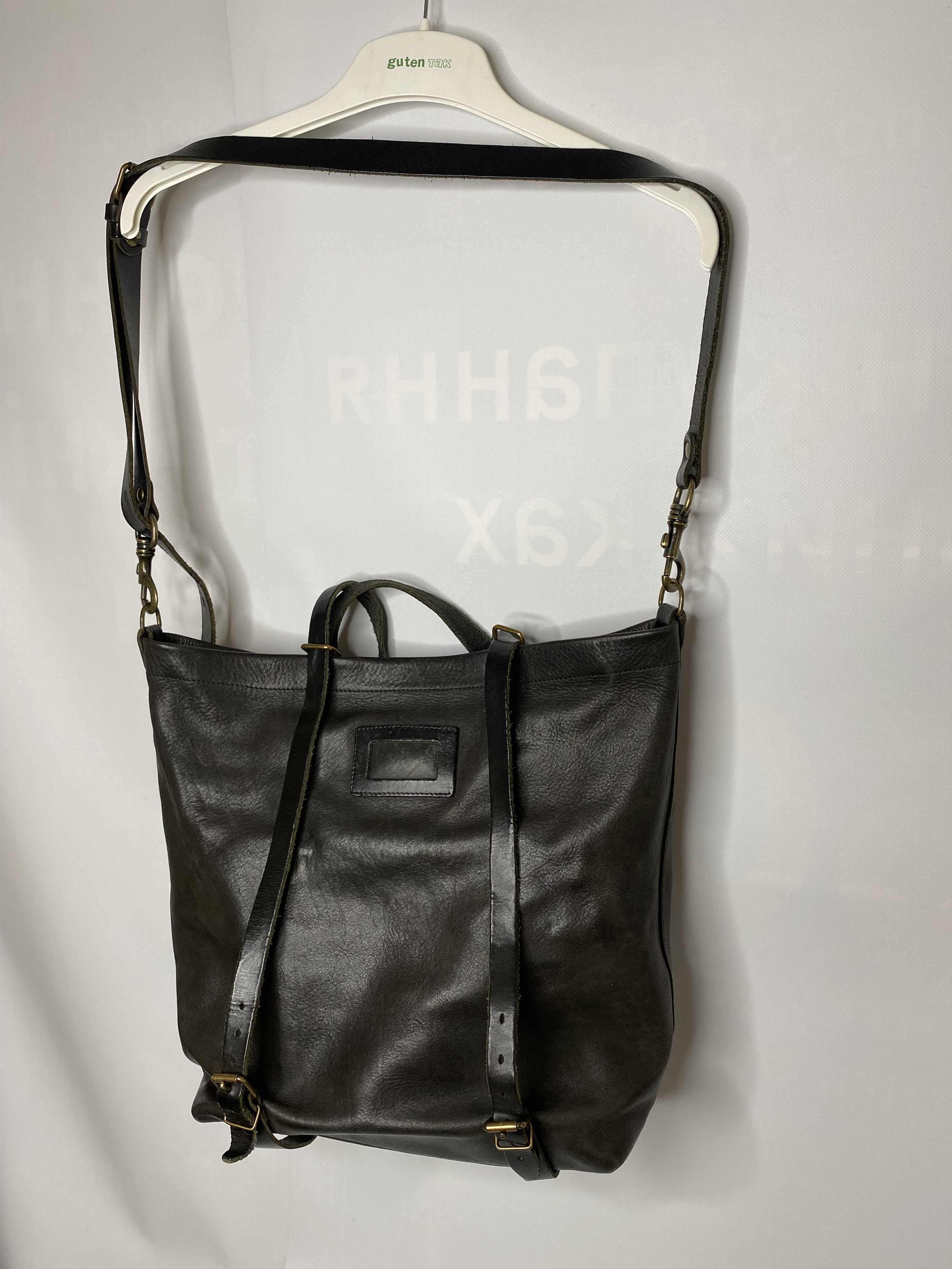 Bleu de Chauffe × Leather × Vintage BLEU DE CHAUFFE LEATHER TOOL BAG BLACK Size ONE SIZE - 3 Thumbnail