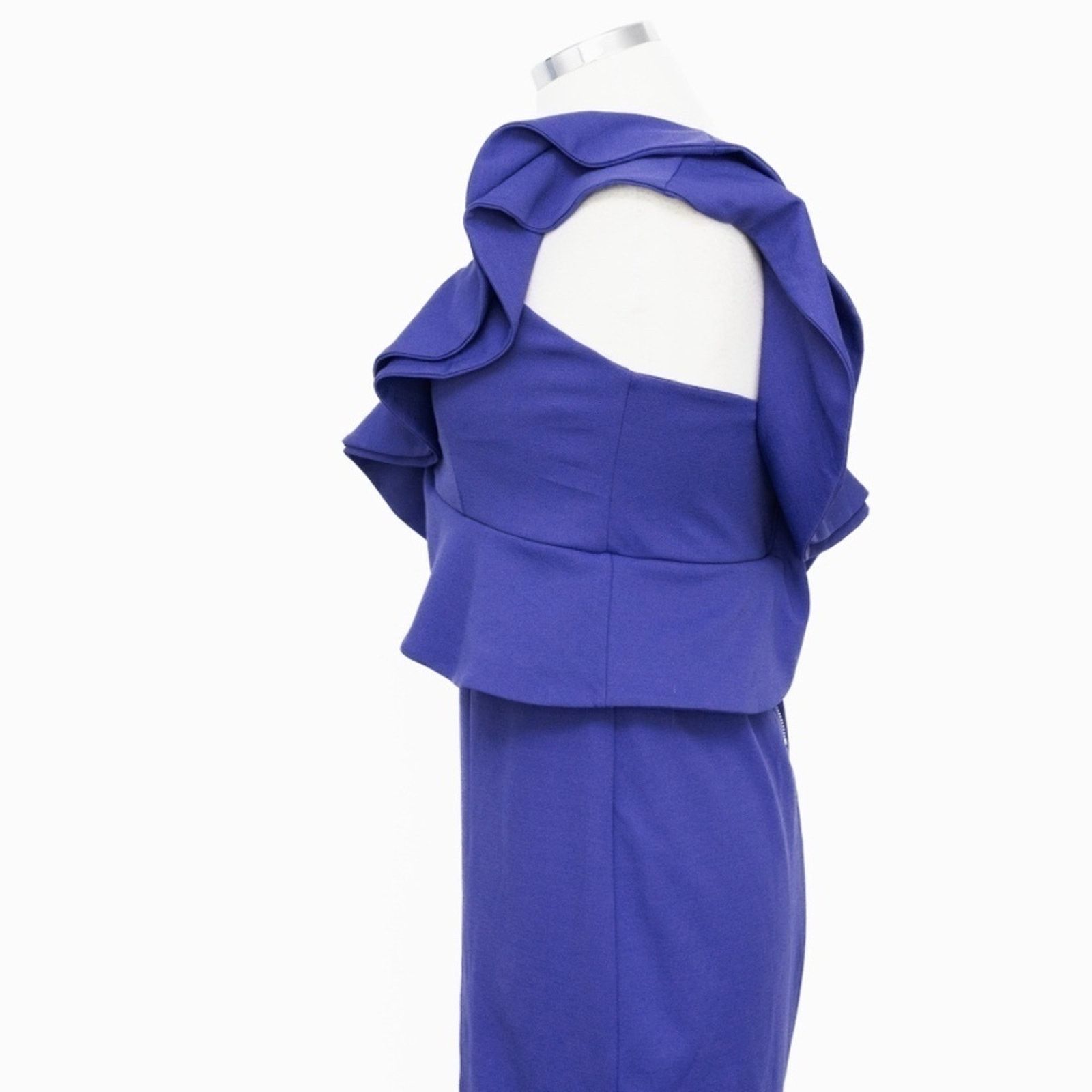 Bebe Bebe. Ruffle Sleeve Midi Dress. Size M / US 6-8 / IT 42-44 - 6 Thumbnail