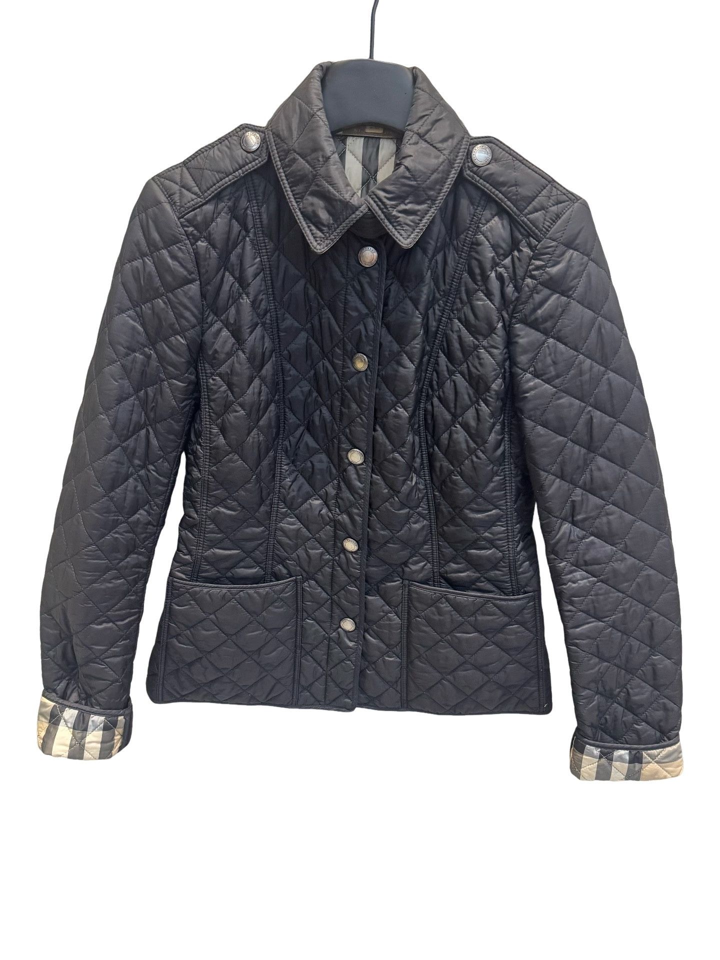 Burberry Burberry Brit Diamond Quilted Jacket Size XS Size XS / US 0-2 / IT 36-38 - 1 Thumbnail