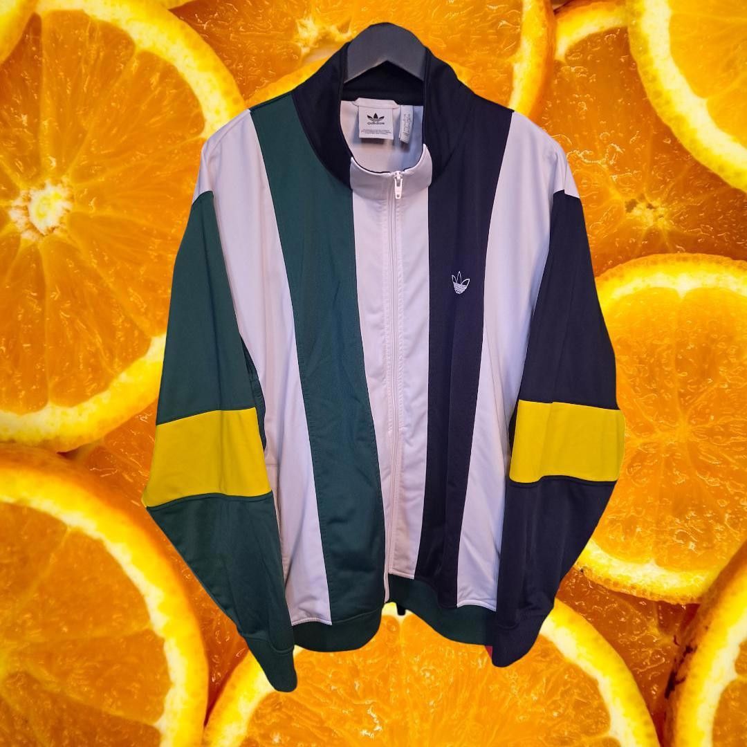Adidas Adidas Green Blue Yellow White Full Zip Size XL Size US XL / EU 56 / 4 - 1 Thumbnail
