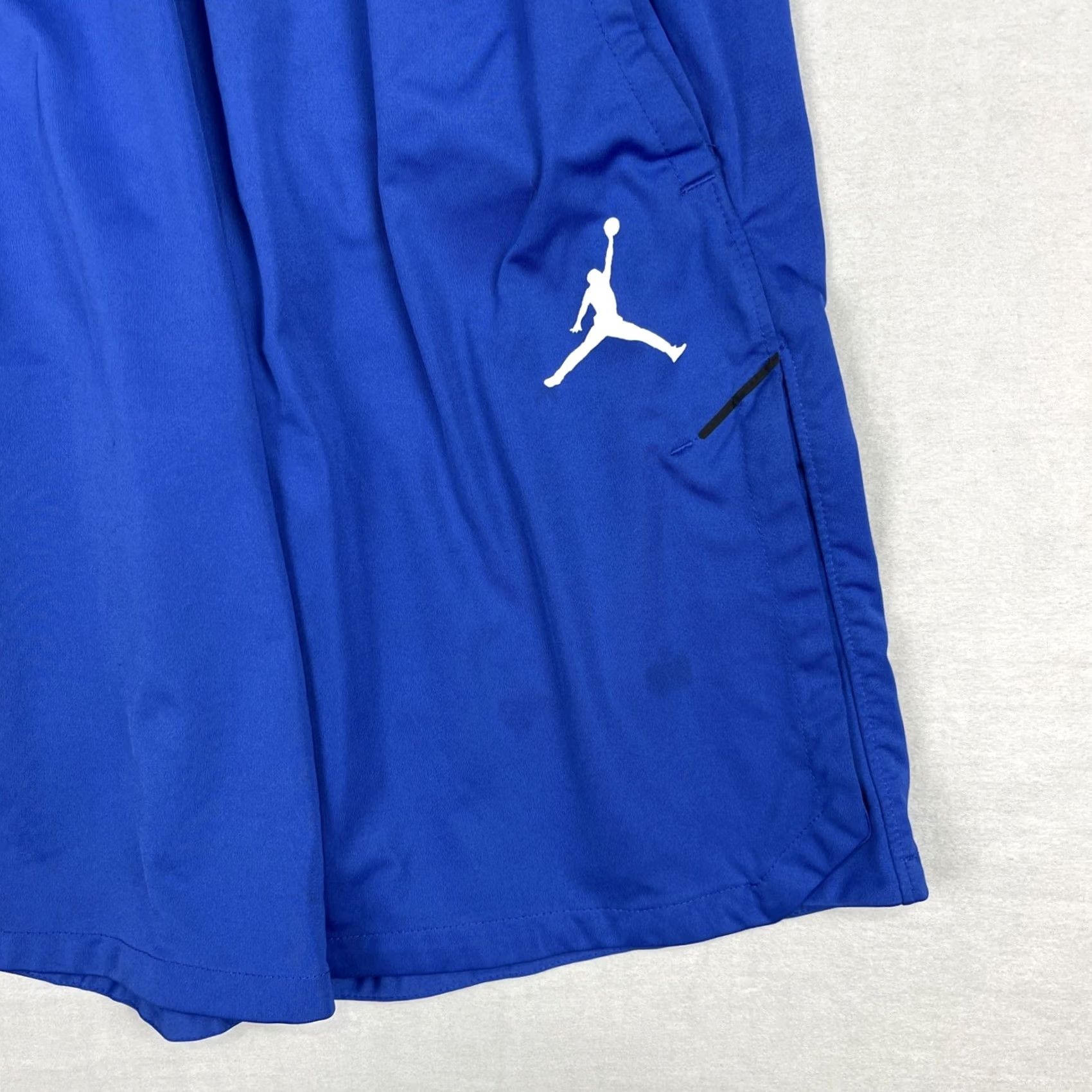 Jordan Brand Jordan Shorts Mens Small Blue Dri Fit Jumpman Basketball Baggy 865844-493 Size US 29 - 2 Thumbnail