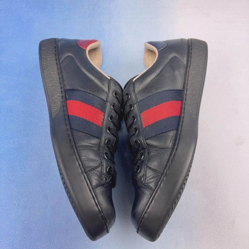 Gucci Gucci ACE Bee Embroidered Sneakers for Men Size US 7.5 / EU 40-41 - 7 Thumbnail
