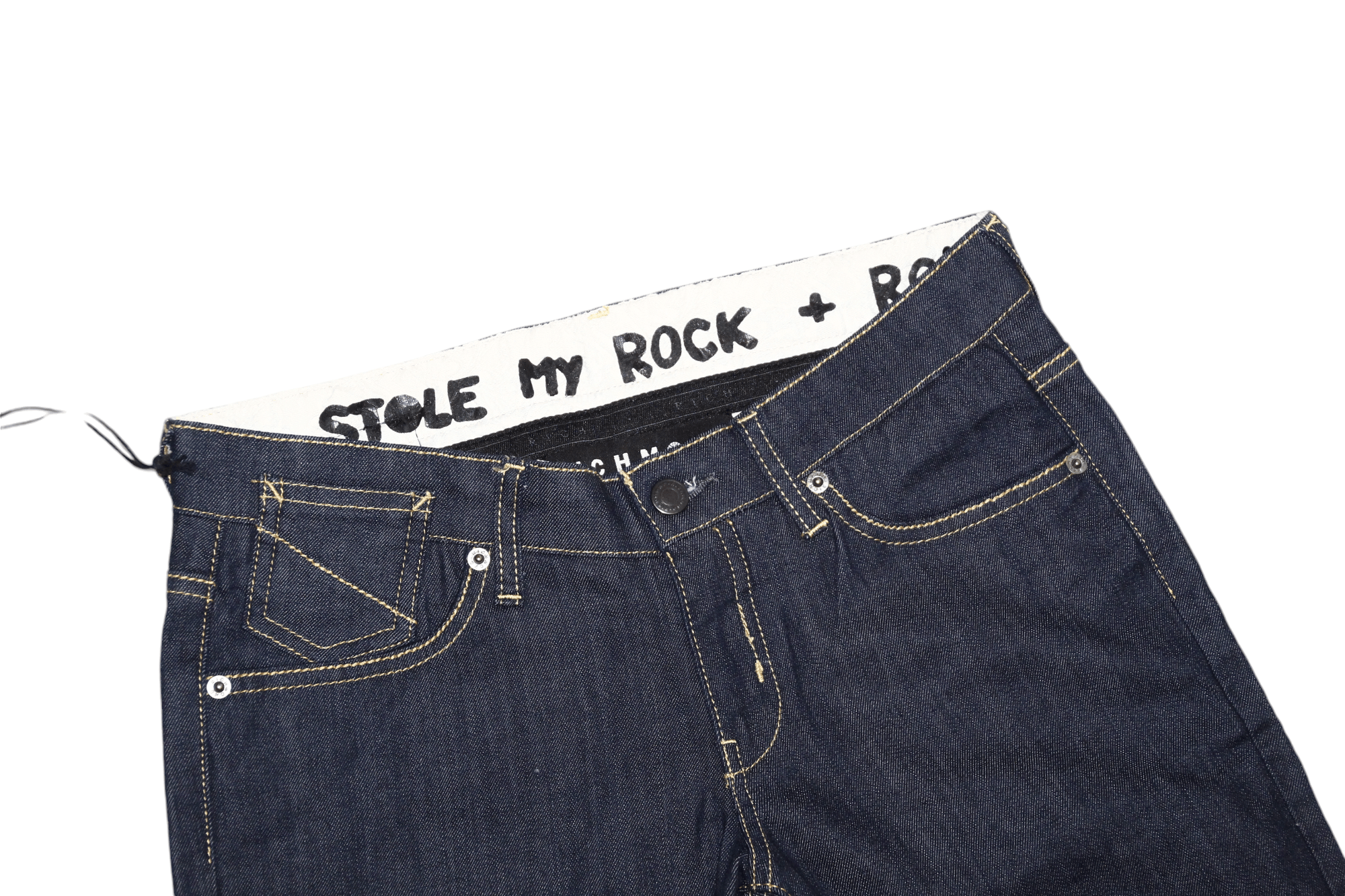 John Richmond Richmond Denim Slim Fit Rhinestones Trim Bermuda Shorts Size US 28 / EU 44 - 7 Thumbnail