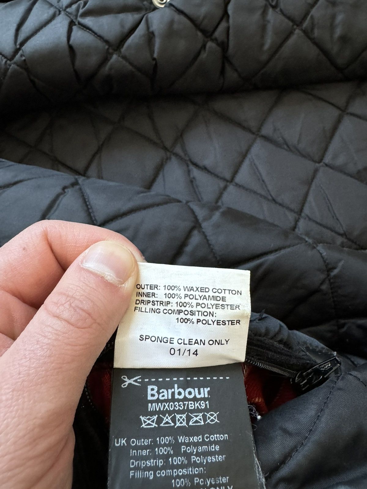 Barbour International Duke Waxed Jacket