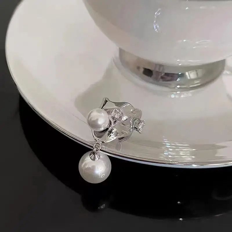 Other Punk Vintage Pearl Zircon Ear Cuffs Size ONE SIZE - 3 Thumbnail