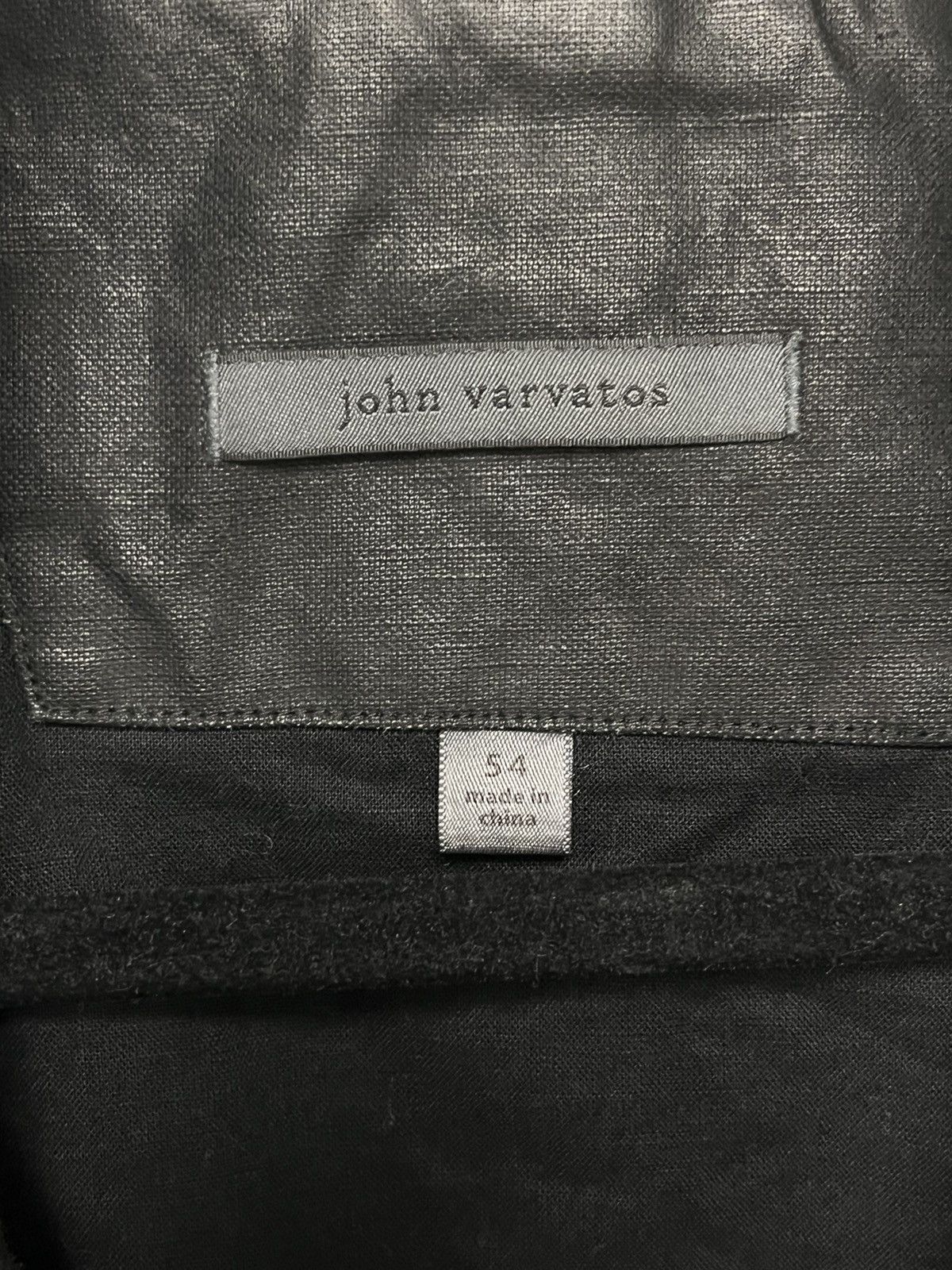 John Varvatos Coated Linen Moto jacket. 54 Size US L / EU 52-54 / 3 - 3 Thumbnail