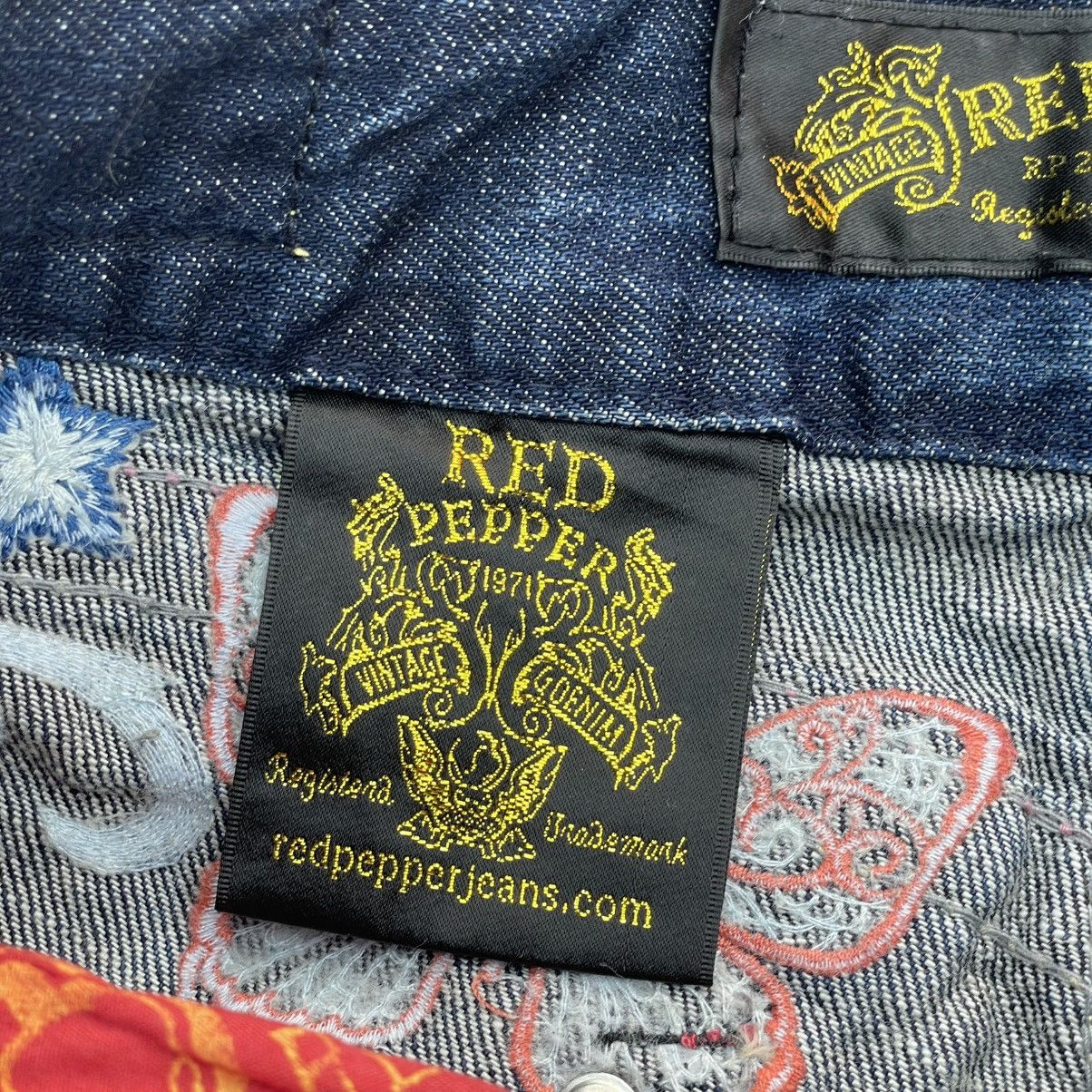 Japanese Brand “REDPEPPER DENIM” FLARE JEAN BOOTCUT SEDITIONARIES PANTS Size 27" / US 4 / IT 40 - 9 Thumbnail