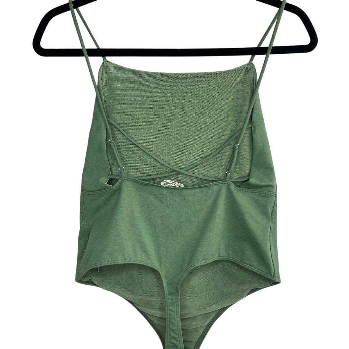 Free People Free People Intimately Olive Green Bodysuit Women’s Size Med Size M / US 6-8 / IT 42-44 - 4 Thumbnail