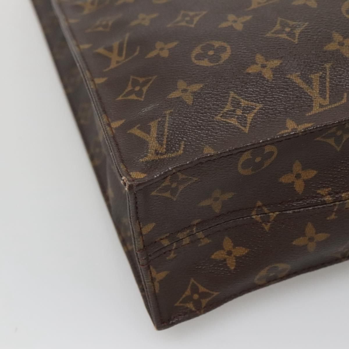 Louis Vuitton LOUIS VUITTON Monogram Sac Plat Hand Bag M51140 Size ONE SIZE - 14 Thumbnail