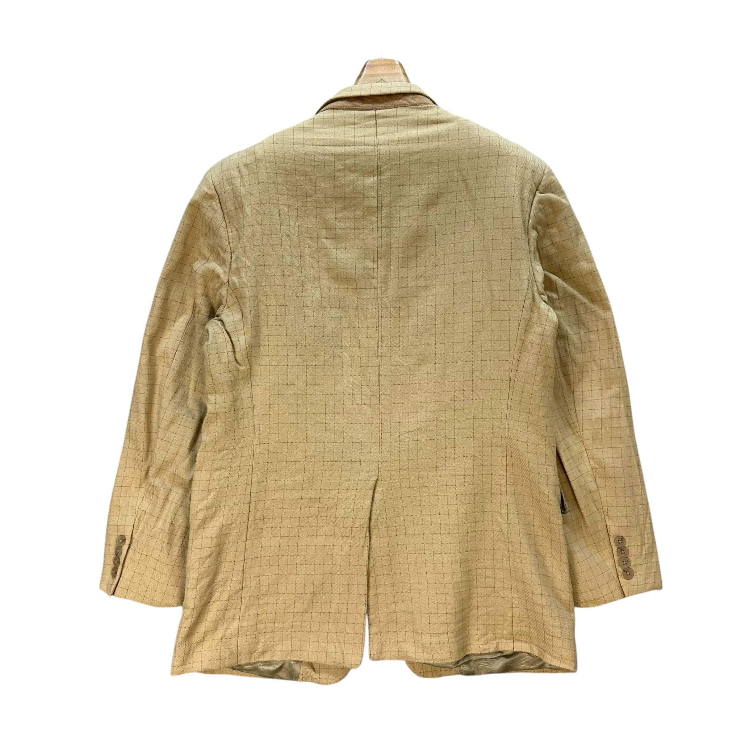 Burberry Vintage BURBERRY Kensington Check Wool Silk Blazer #A79-1916 Size US M / EU 48-50 / 2 - 12 Thumbnail