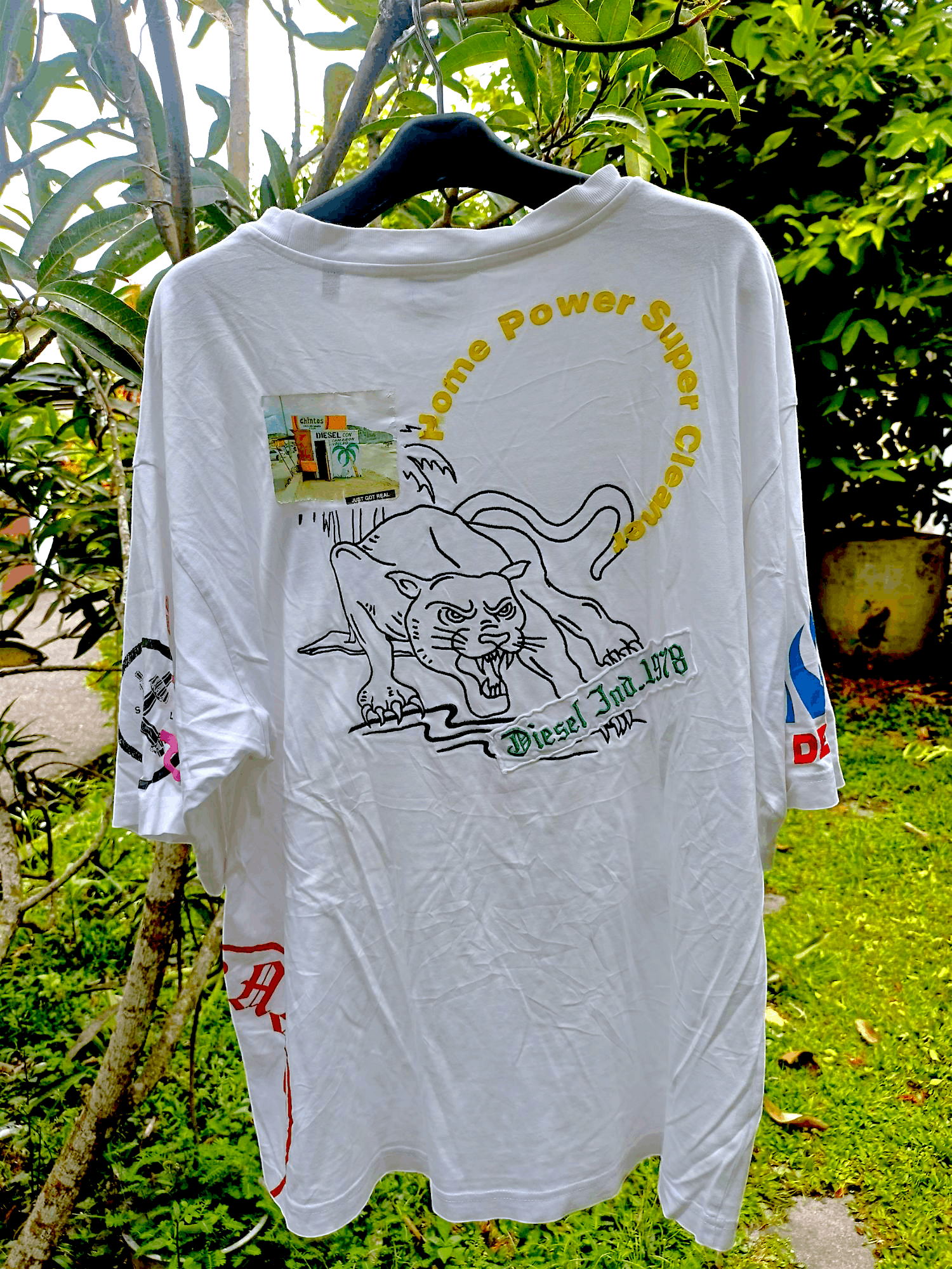 Diesel DIESEL INUTILITY A02978 T-BALM-B2 OCATM T-Shirt Size US XXL / EU 58 / 5 - 2 Thumbnail