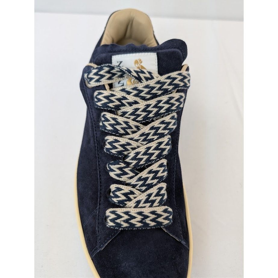 Lanvin o1rshd1 Curb Sneakers in Dark Blue Size US 11 / EU 44 - 14 Thumbnail