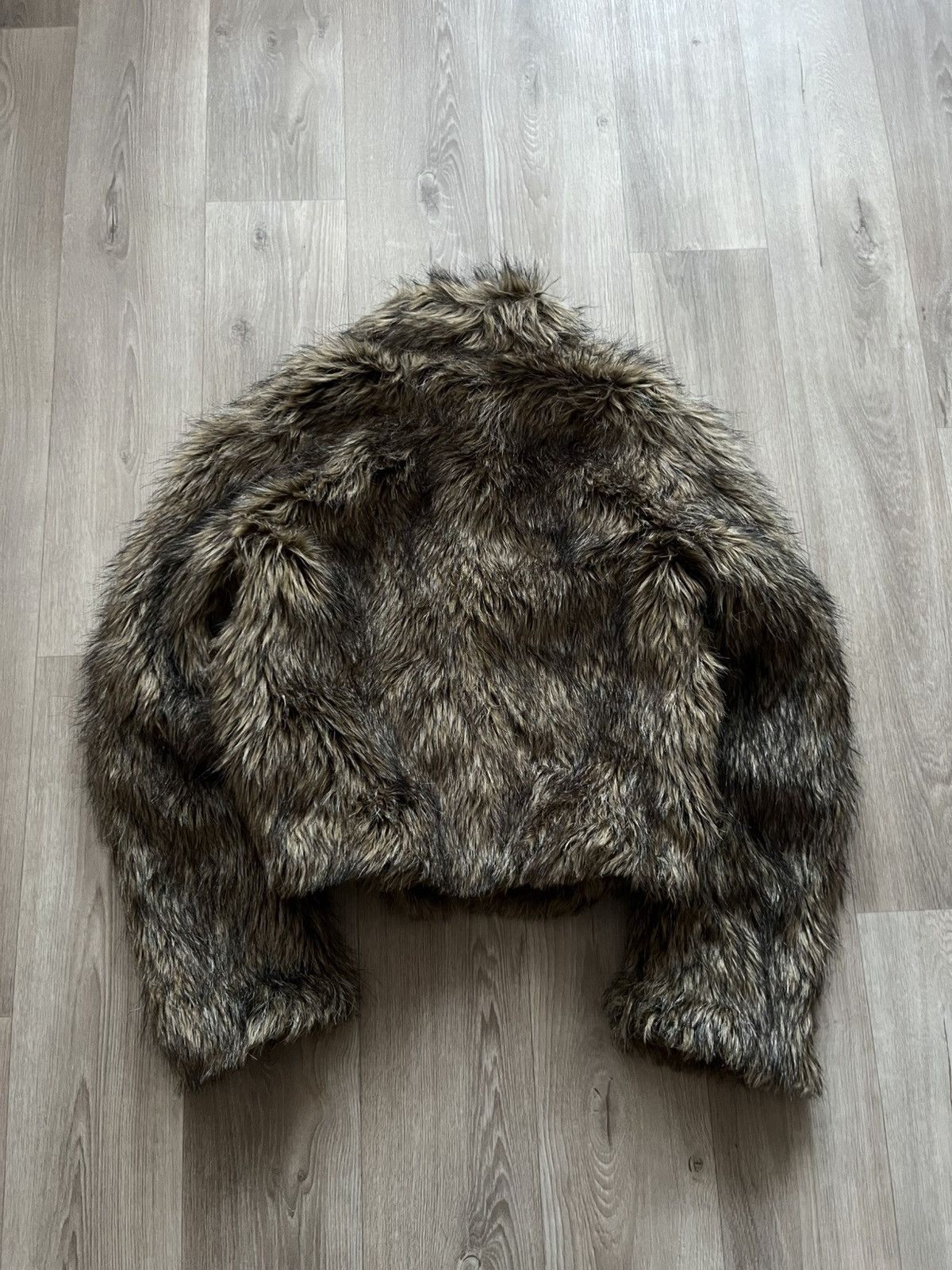 If Six Was Nine Hysteric Glamour Style Y2K Faux Fur If Six Was Nine Jacket Size M / US 6-8 / IT 42-44 - 7 Thumbnail