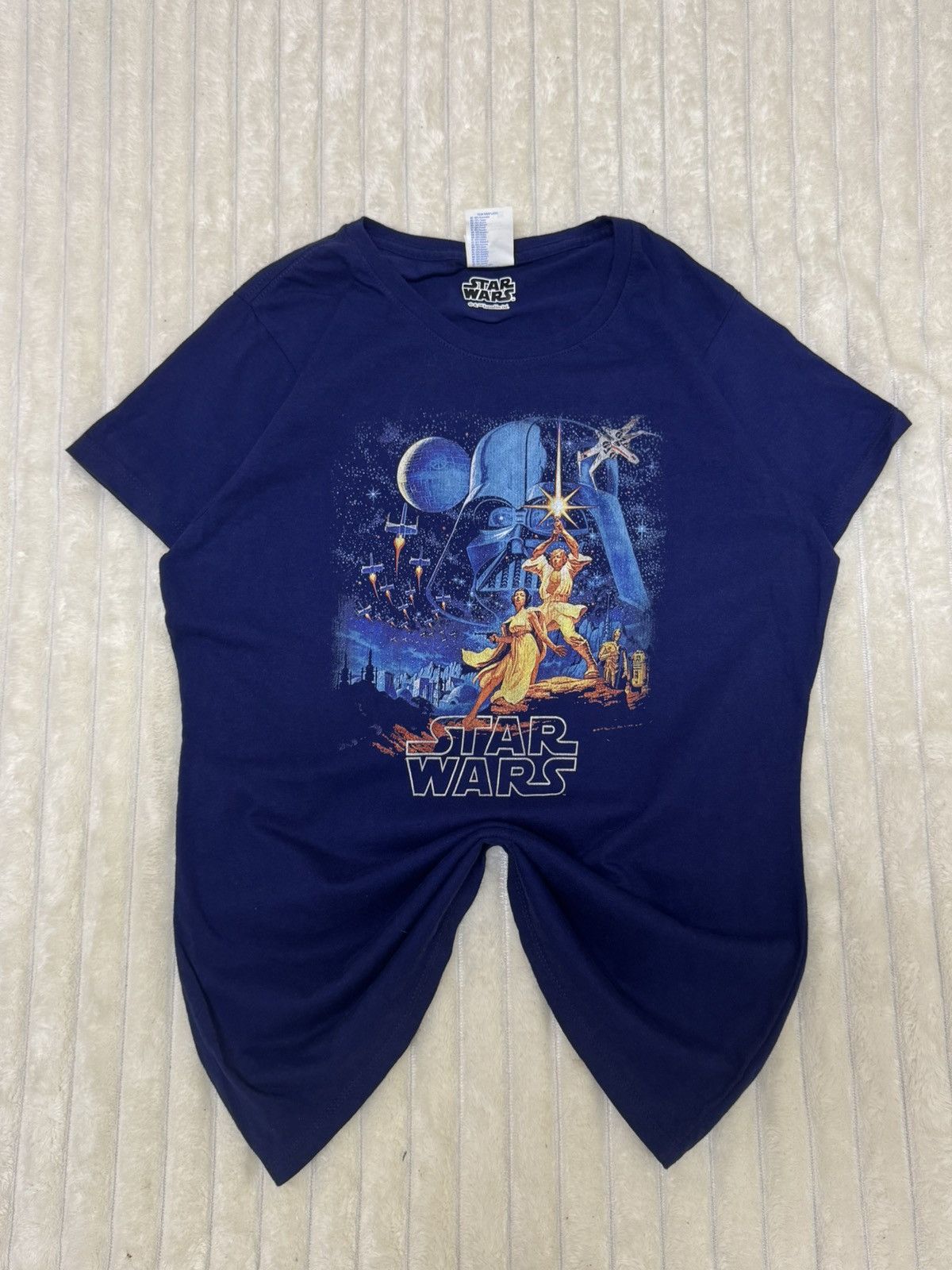 Star Wars Vintage 1977 Star Wars Tshirt Boxy Jedi Retro Fan Boxy Size US S / EU 44-46 / 1 - 5 Thumbnail
