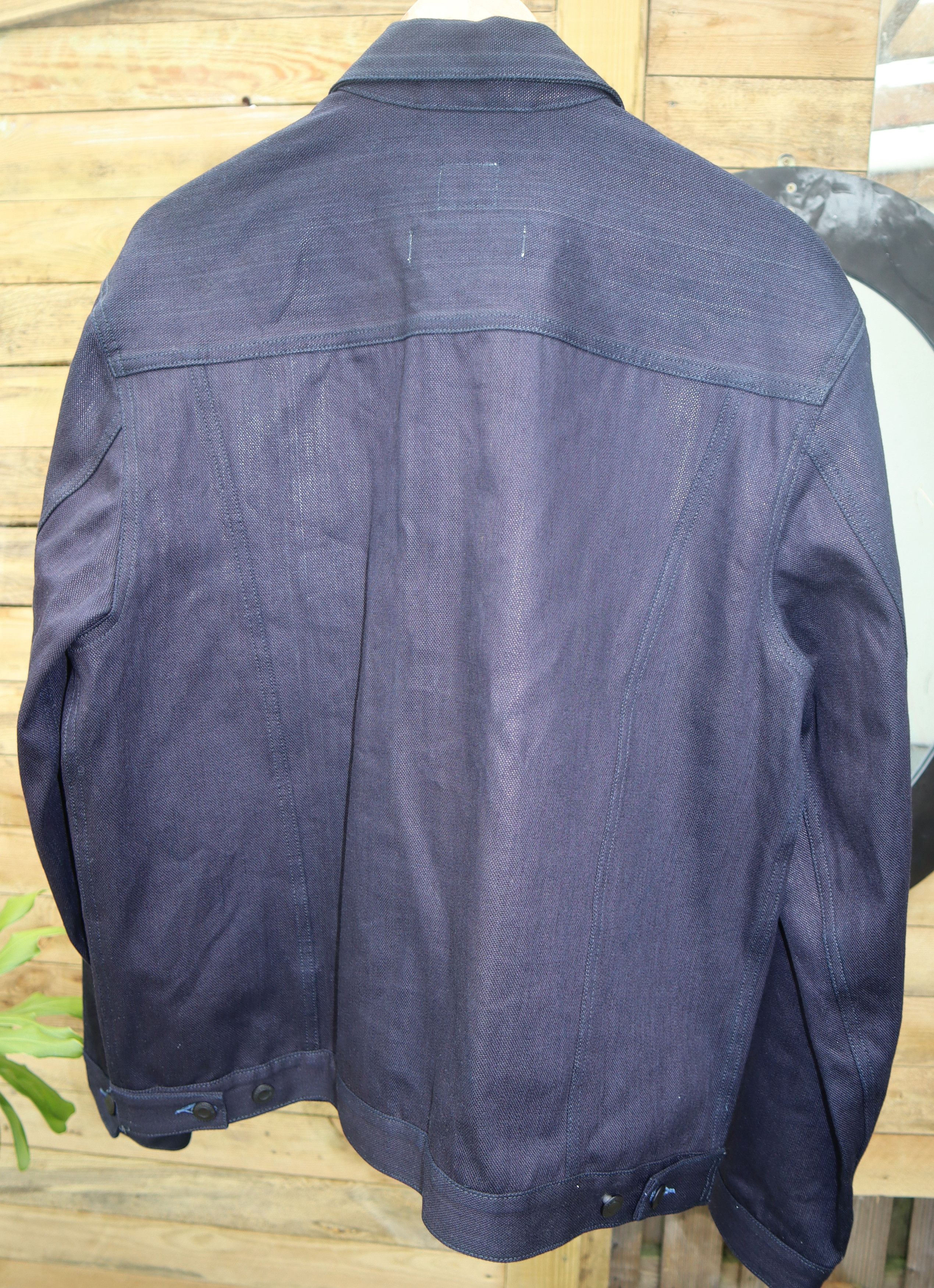 Benzak Denim Developers BDJ 01 Indigo over black pleated type 2 Size US XL / EU 56 / 4 - 8 Thumbnail