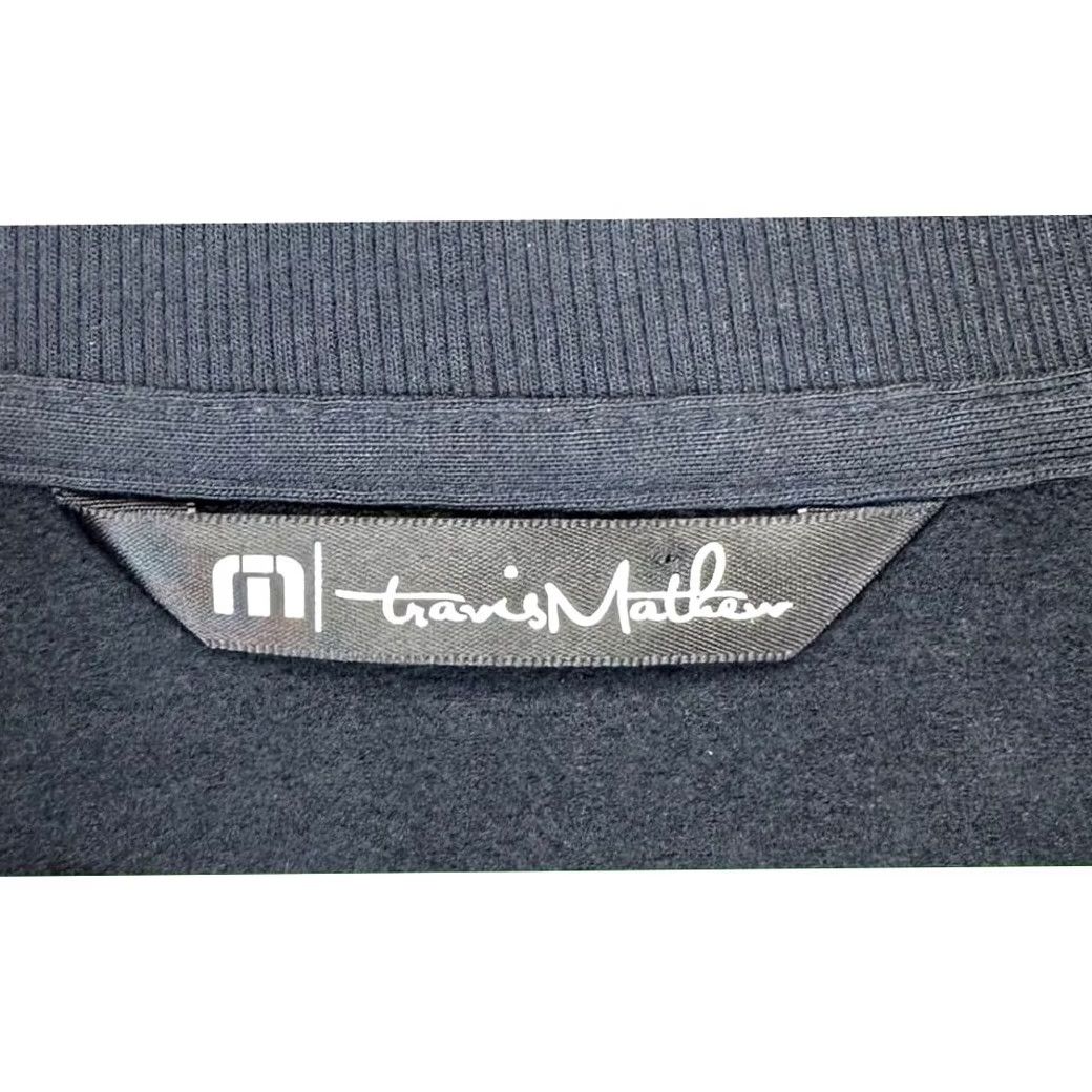 TravisMathew Travis Mathew Sweater Adult 2XL Black 1/4 Zip Pullover Men Size US XXL / EU 58 / 5 - 5 Thumbnail