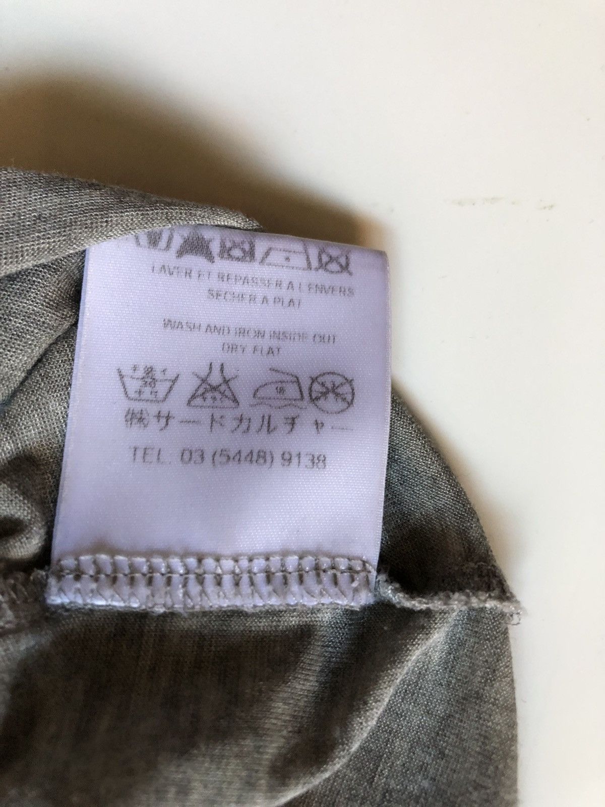 Givenchy GIVENCHY 2000’s “moonstone” elongated tee Size US S / EU 44-46 / 1 - 5 Thumbnail