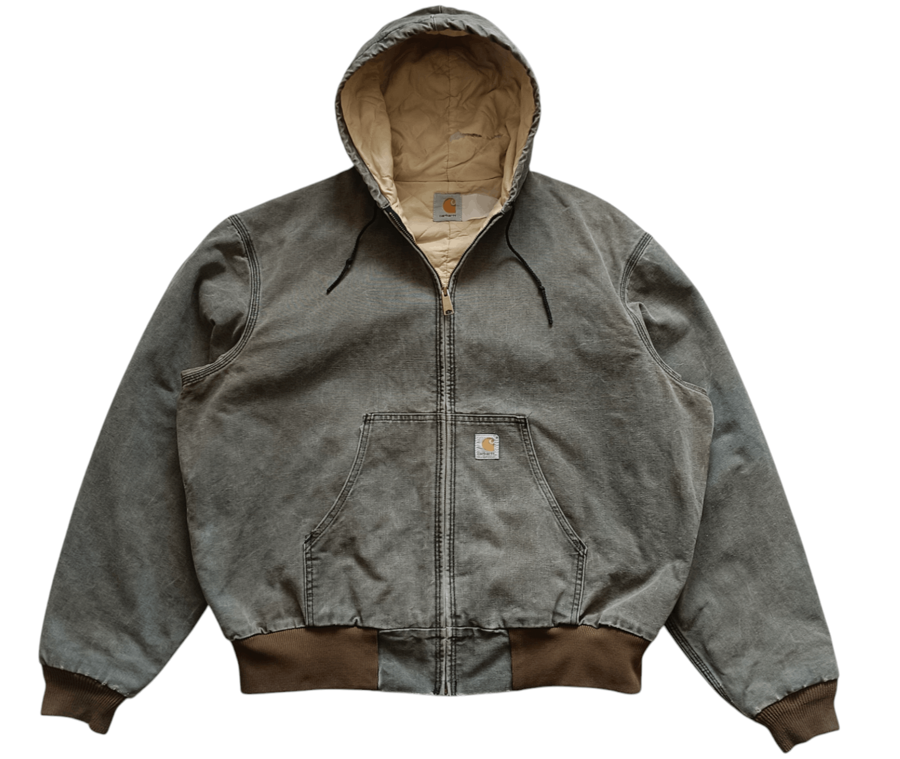 キドc-boy style (vol.481)carhartt Vintage Carhartt Canvas Jacket 2XL J130 DES Quilt Lined