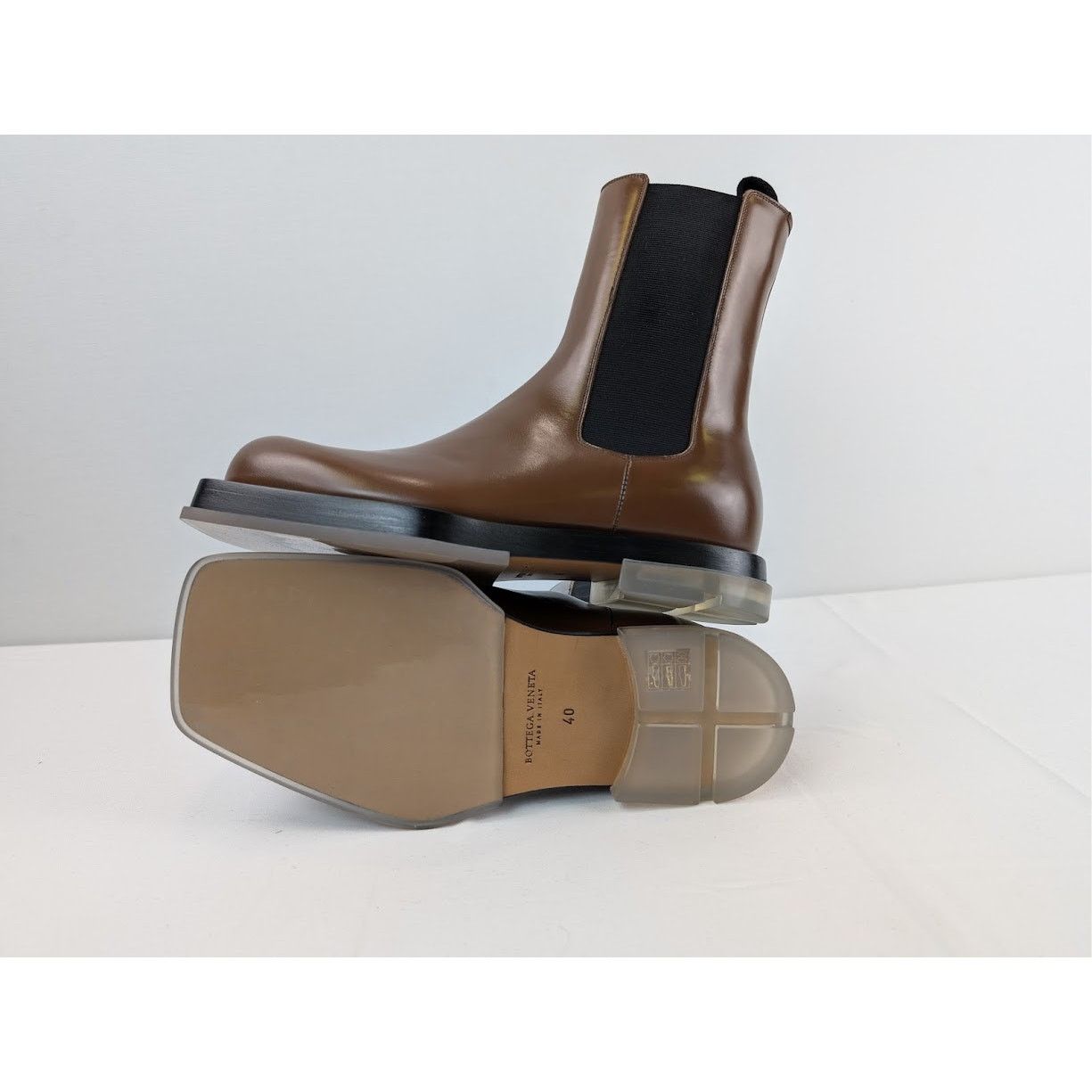 Bottega Veneta o1rshd1 dup / Lug Boots in Brown Size US 7 / EU 40 - 13 Thumbnail