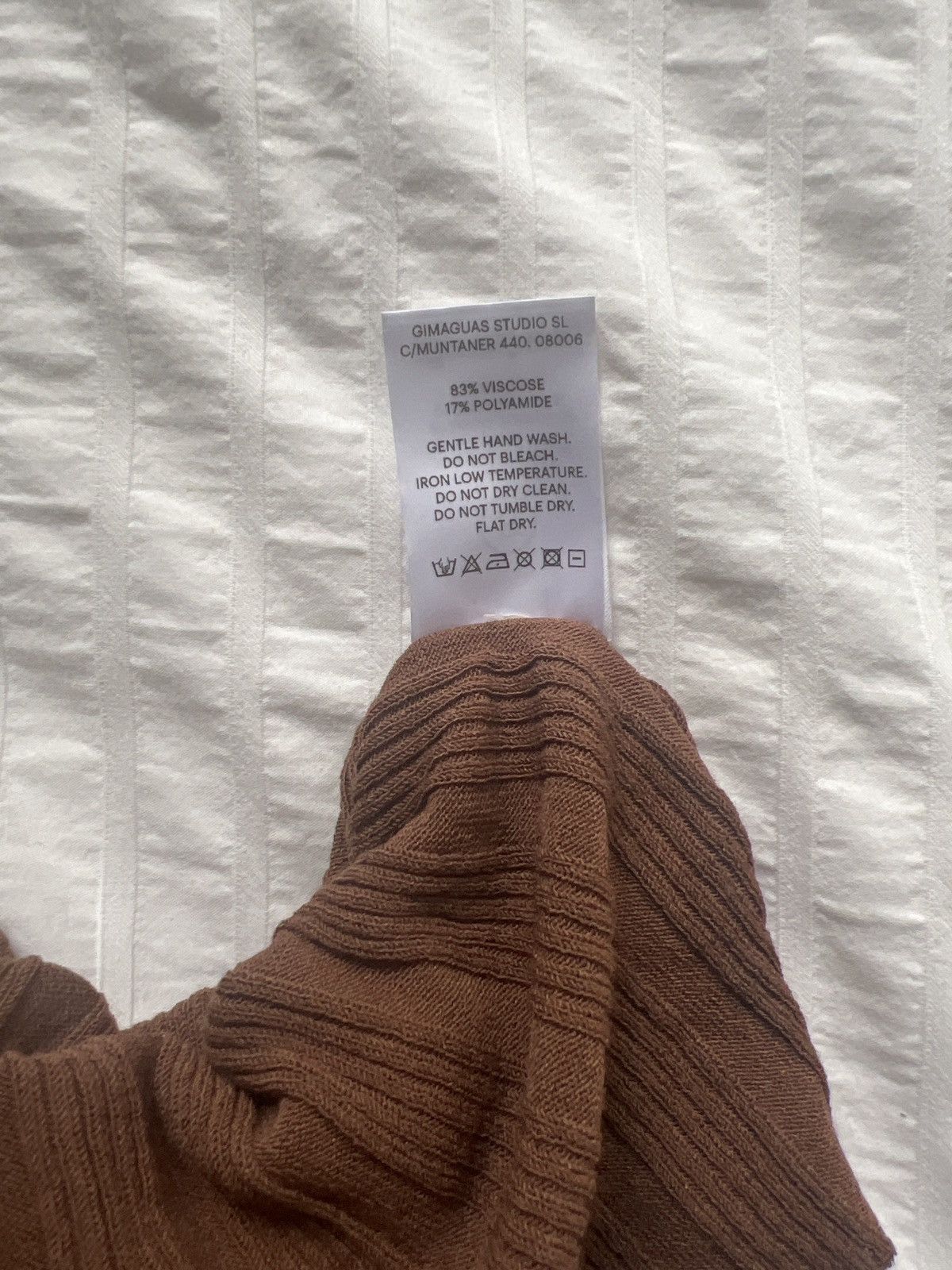 Gimaguas Gimaguas Brown Macondo Mini Skirt Size 27" / US 4 / IT 40 - 4 Thumbnail