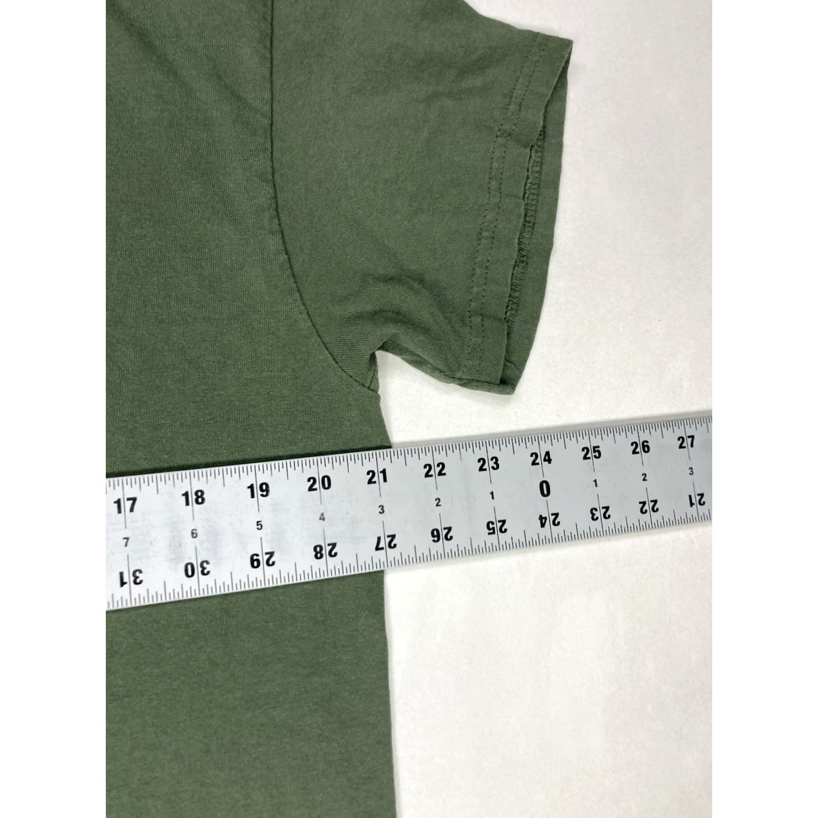 Logo 7 VINTAGE Nirvana Logo Graphic T-shirt Men Large Green Size US L / EU 52-54 / 3 - 7 Thumbnail
