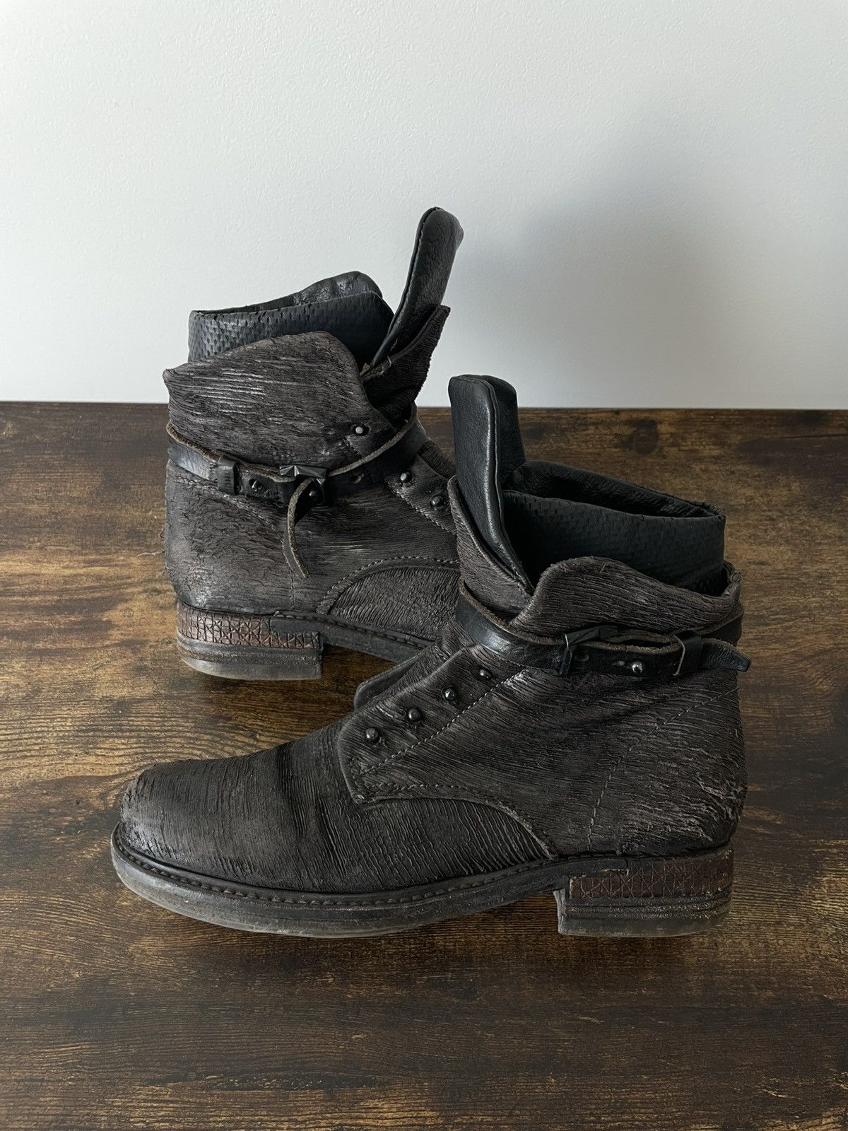 A.S.98 Avant Garde A.S.98 Airstep 00’s Leather Boots Archive RARE Size US 9 / IT 39 - 3 Thumbnail