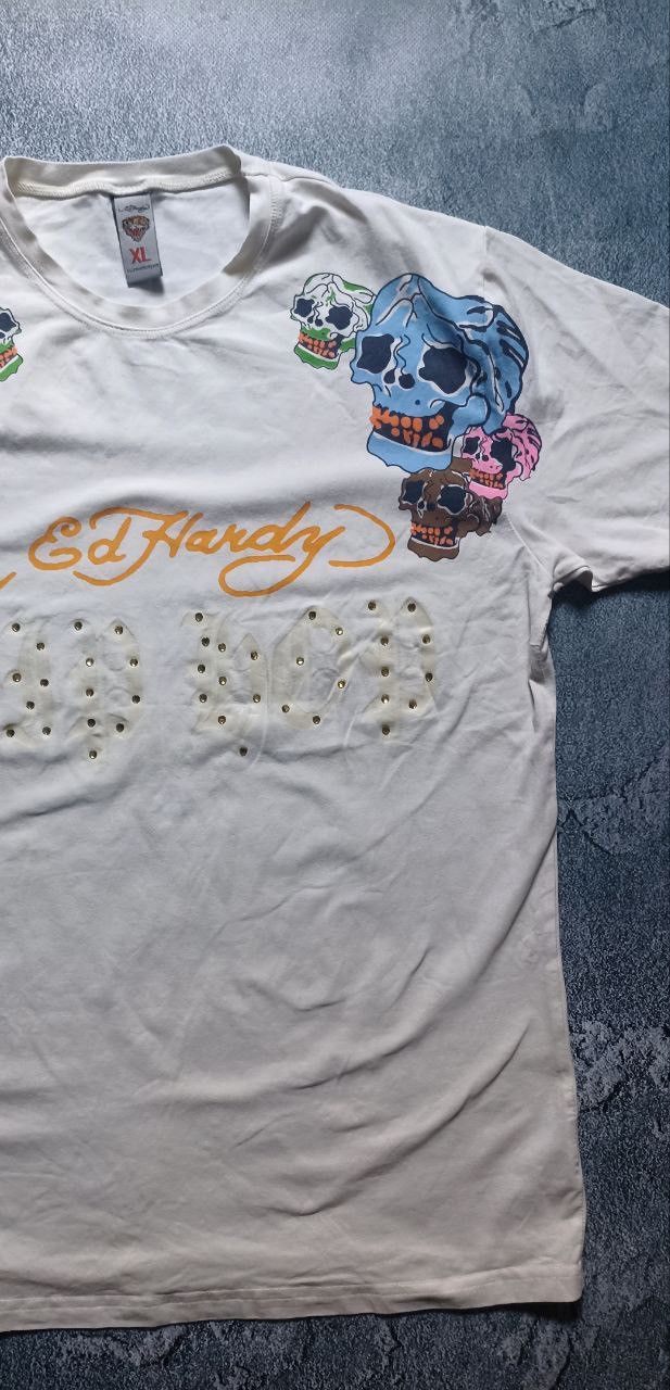 Ed Hardy Vintage Ed Hardy Christian Audigier Y2K T Shirt Size XL / US 12-14 / IT 48-50 - 2 Thumbnail