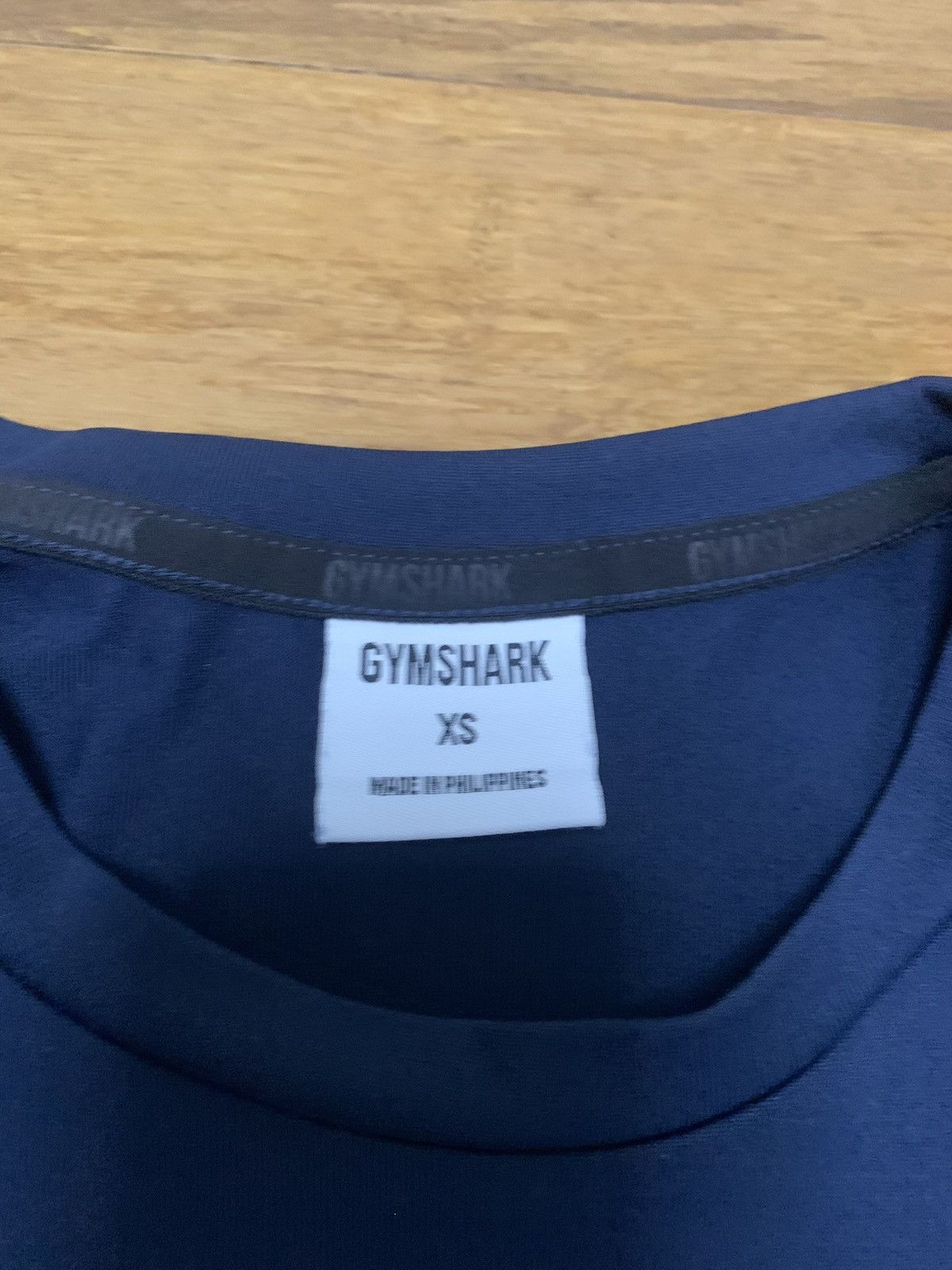 Gymshark Navy Blue GymShark Activewear Shirt Size US XS / EU 42 / 0 - 3 Thumbnail