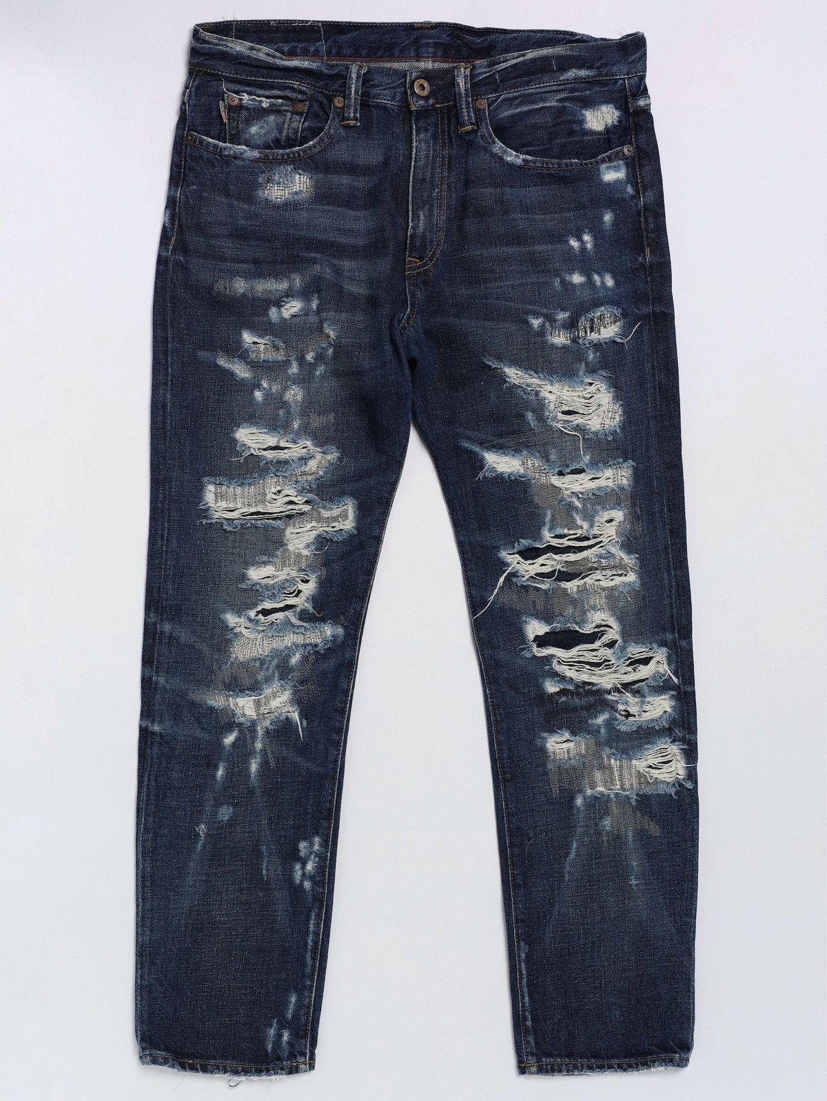Denim & Supply Ralph Lauren Ralph Lauren Distressed Ginger Boyfriend Jeans Denim Pants Size 32" / US 10 / IT 46 - 1 Thumbnail