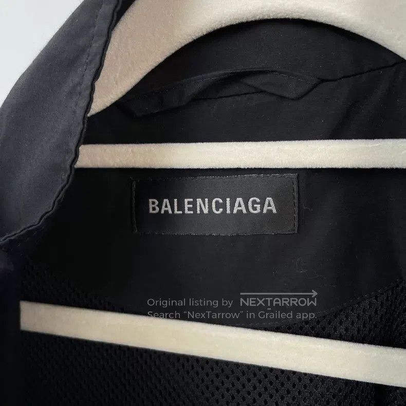 Balenciaga Balenciaga Mirror reverse letter logo embroidery jacket Size S / US 4 / IT 40 - 5 Thumbnail
