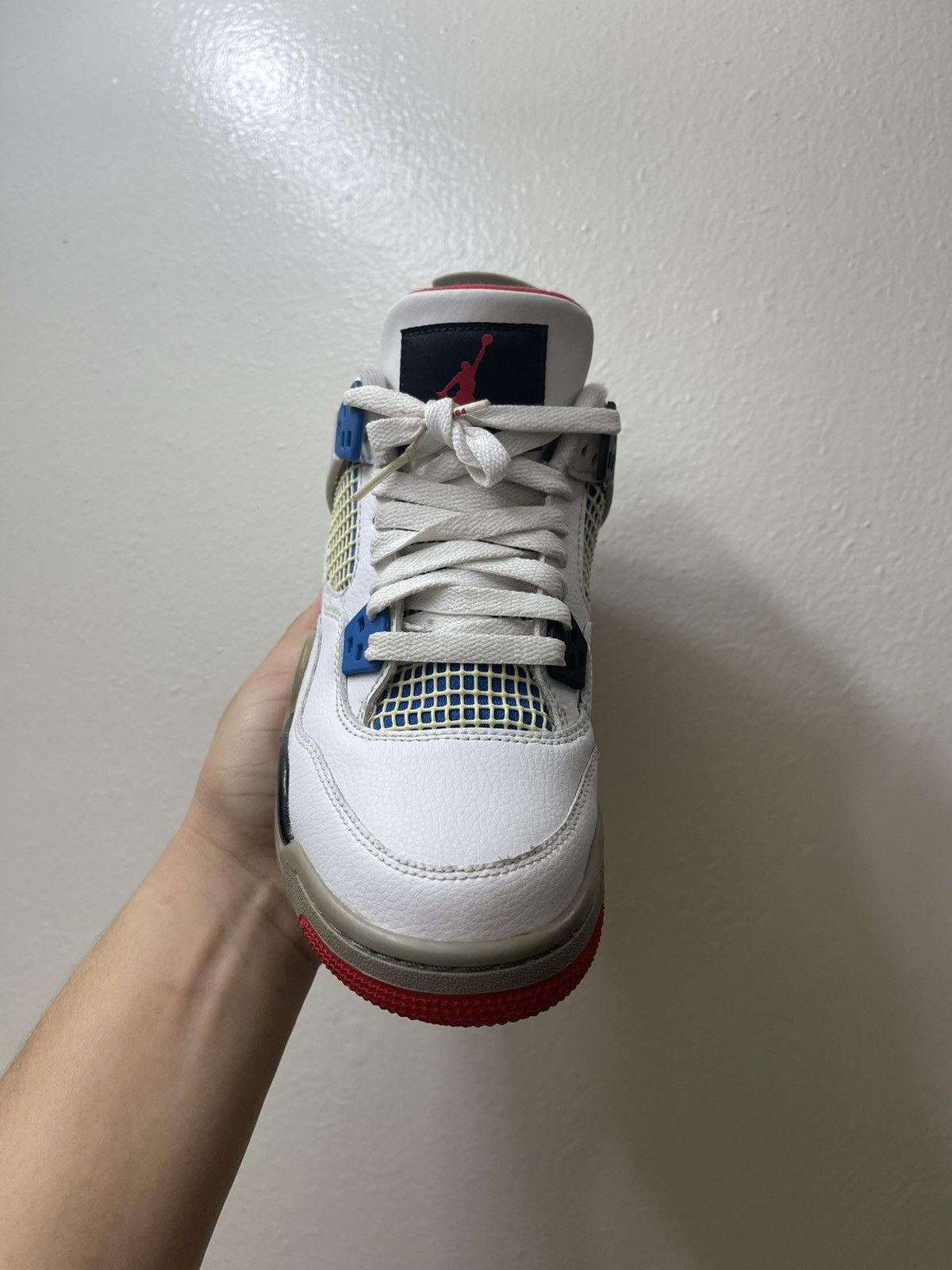 Jordan Brand Jordan 4 “What The” Size 6 In Youth Size US 6 / EU 39 - 2 Thumbnail