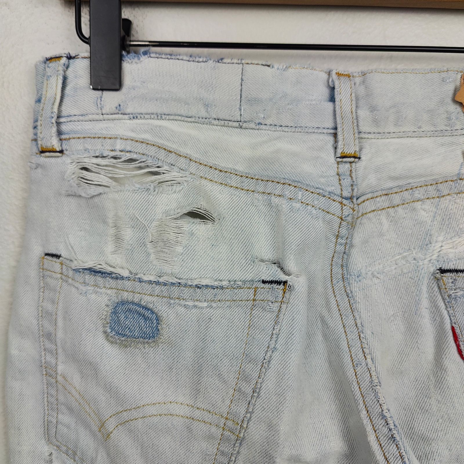Levi's Levis Vintage Clothing Patchwork Jeans Womens 27 Size 27" / US 4 / IT 40 - 7 Thumbnail