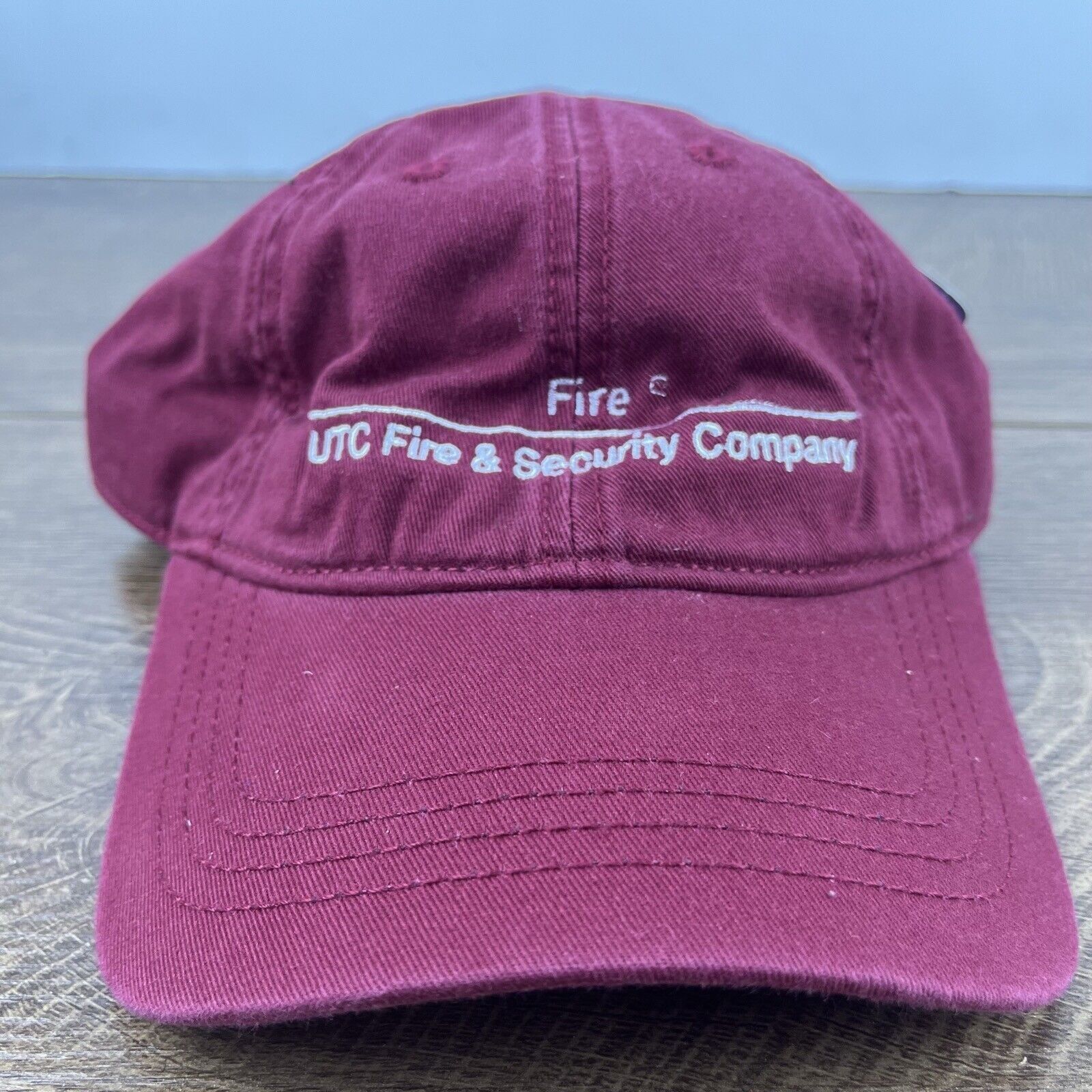 Other UTC Fire & Security Hat Red Cap Hat Adjustable Hat Red Adult Size ONE SIZE - 1 Thumbnail