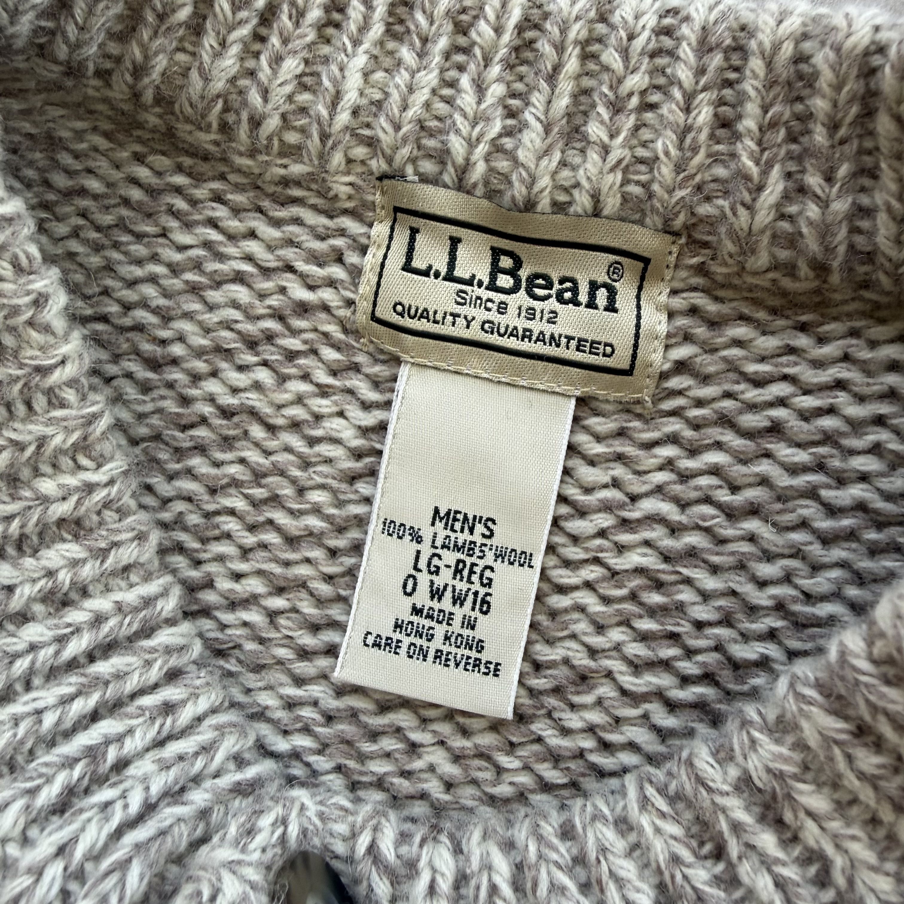 L.L. Bean L.L. Bean 100% Lamb's Wool Sweater Size US XL / EU 56 / 4 - 3 Thumbnail