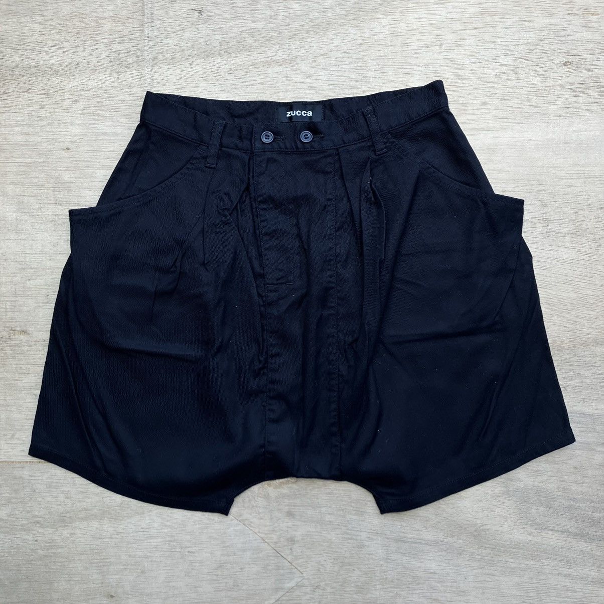 Japanese Brand ZUCCA DROP CROTCH SHORT PANTS Size 28" / US 6 / IT 42 - 1 Thumbnail