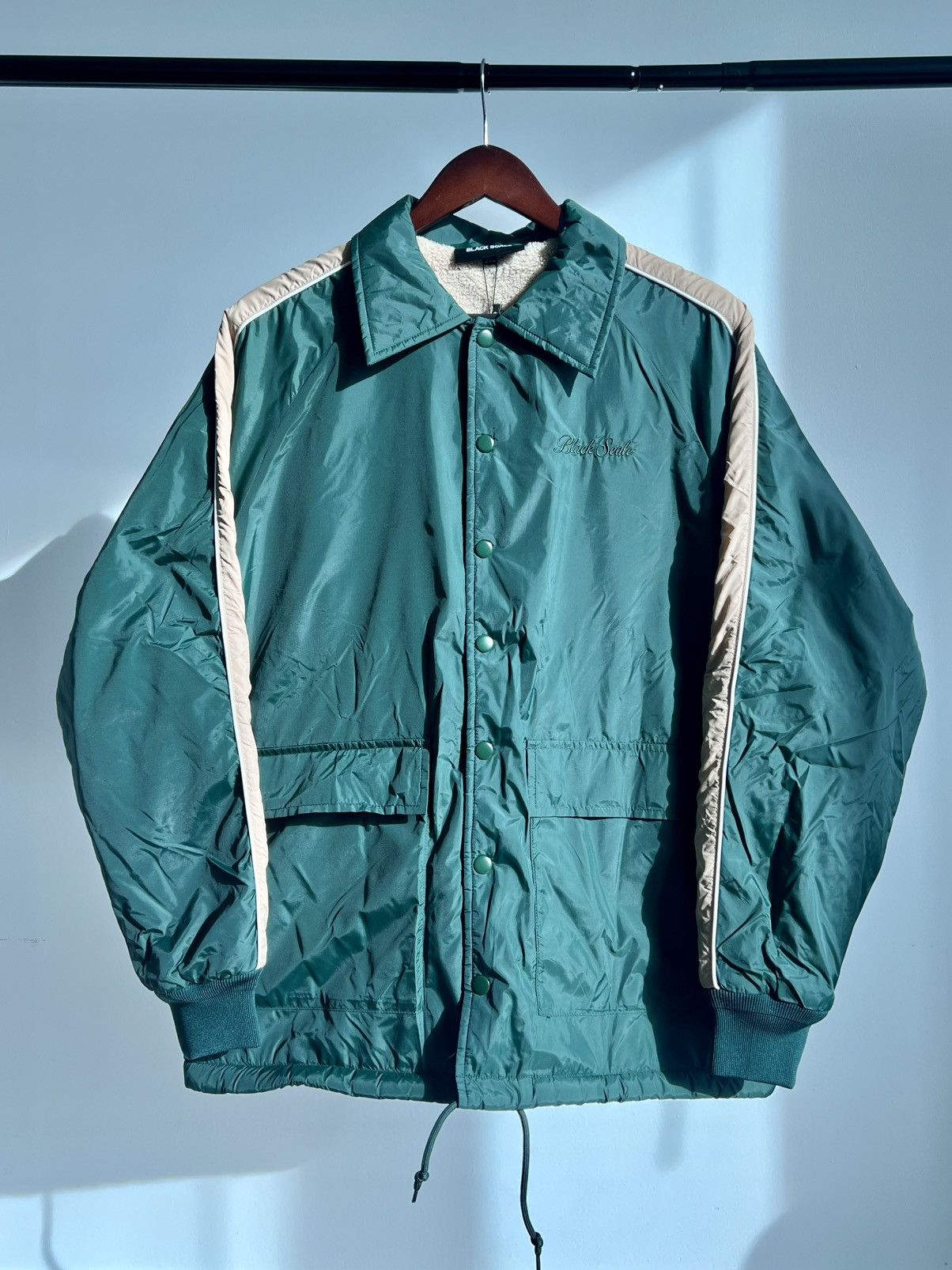 Black Scale Black Scale Coach Jacket Fleece Lined Size US M / EU 48-50 / 2 - 1 Thumbnail