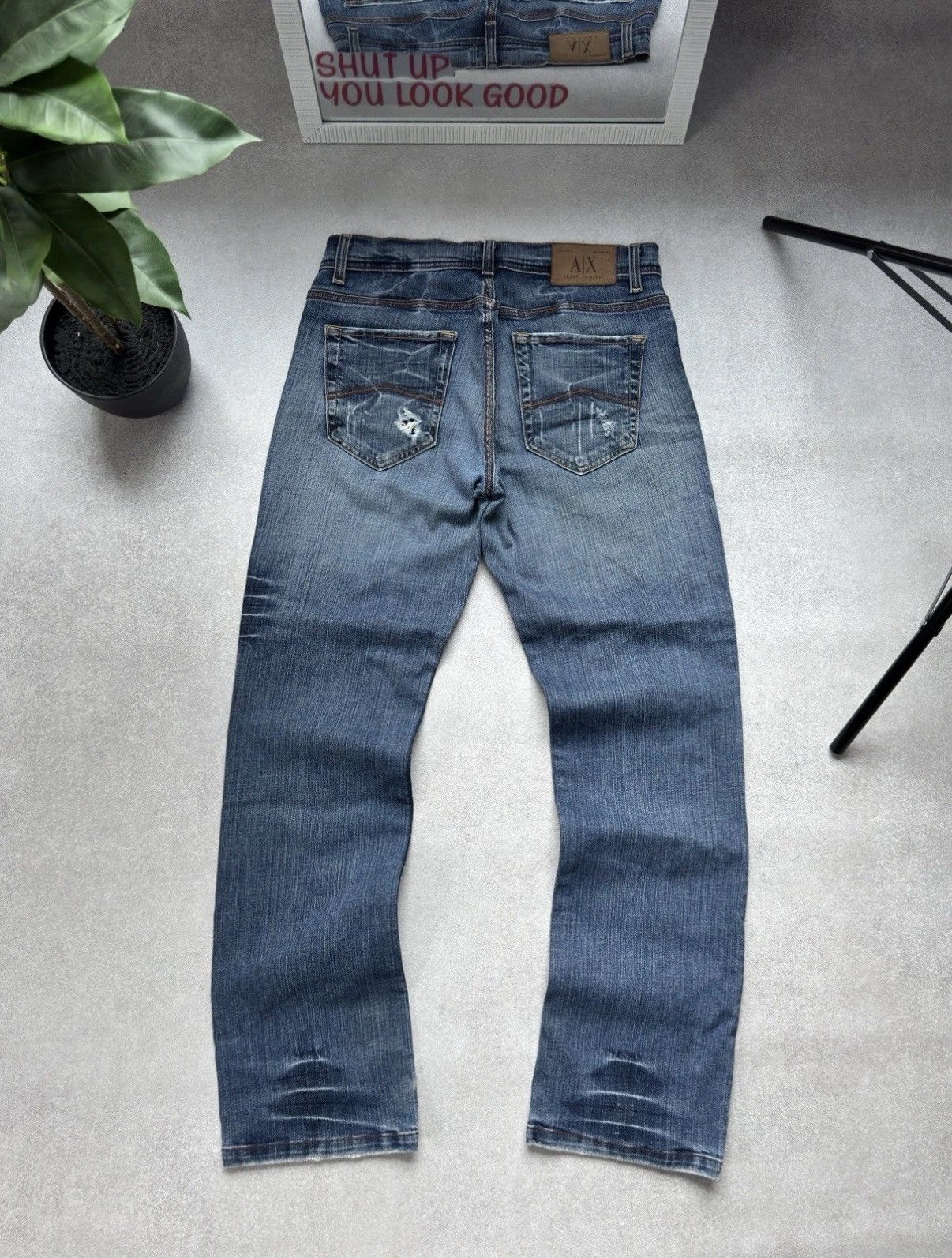Armani Exchange Armani Exchange Vintage Y2K Jeans Pants Men’s Size 30x32 Size US 30 / EU 46 - 1 Thumbnail
