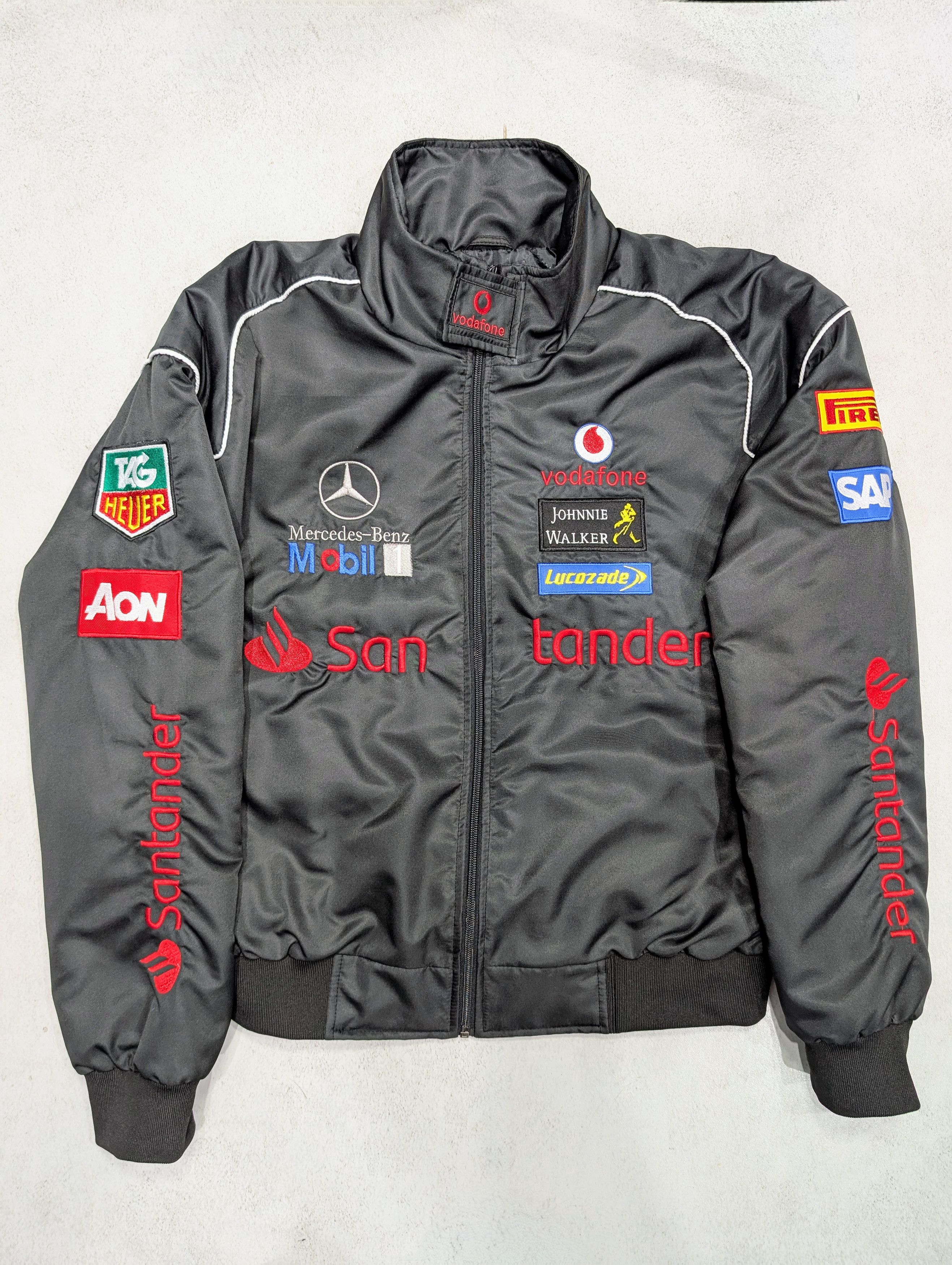 Mercedes Benz McLaren ジャケット グレー/ブラック Mercedes Benz McLaren ジャケット グレー/ブラック
