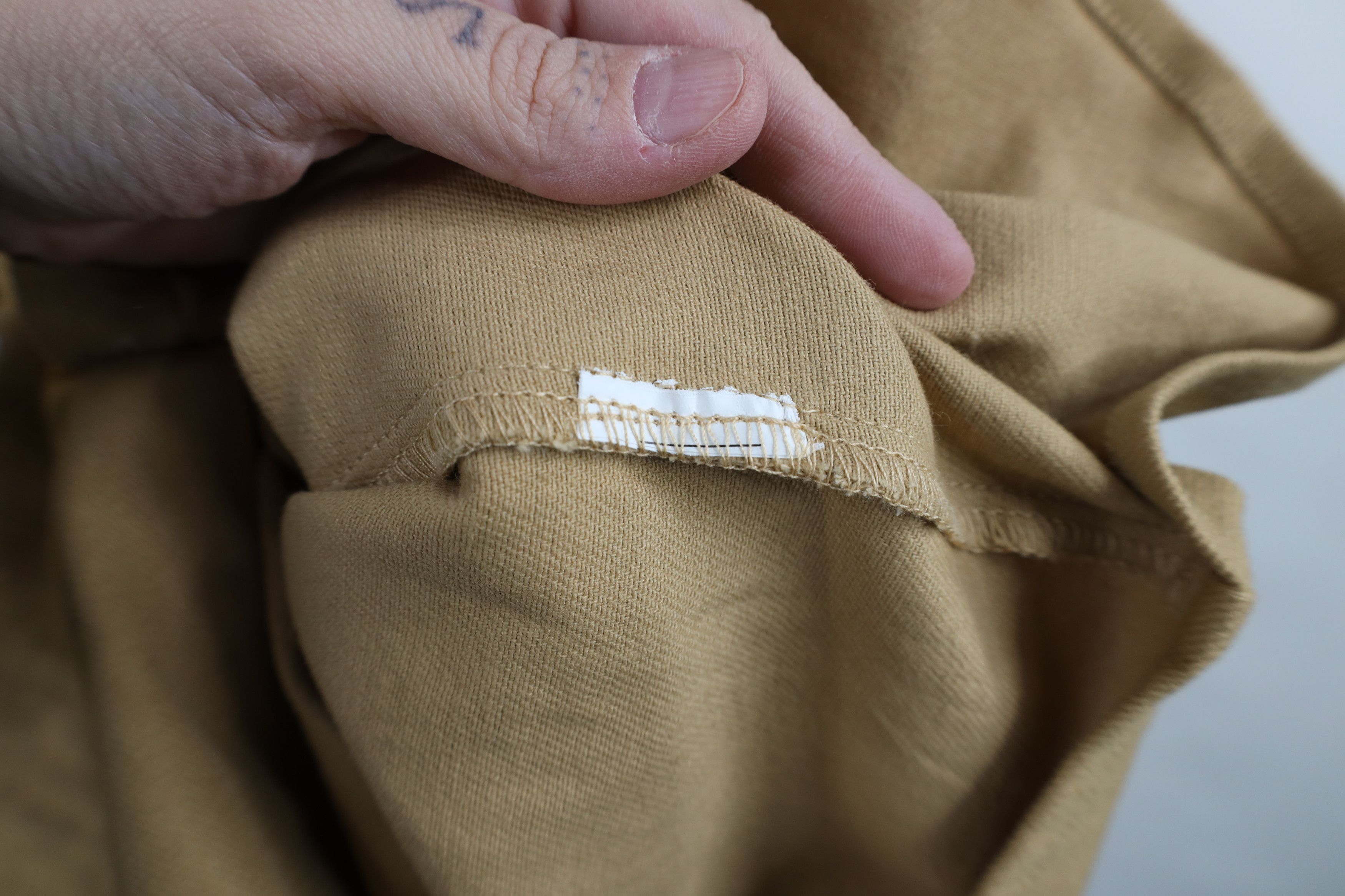 Vintage Vintage 90s Streetwear Heavyweight Collared Button Shirt Size US L / EU 52-54 / 3 - 10 Thumbnail