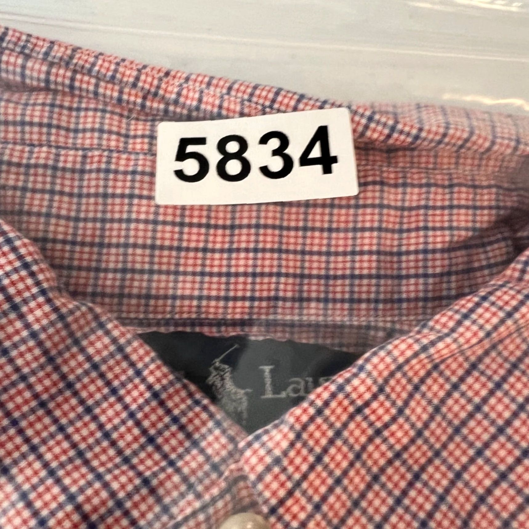 Ralph Lauren Ralph Lauren Mens Button-Up Shirt Plaid Red Blue Checkered Classic Fit 16 34/35 34/ Regular Collar Down Long Sleeve Vintage No N/A Size US S / EU 44-46 / 1 - 8 Thumbnail
