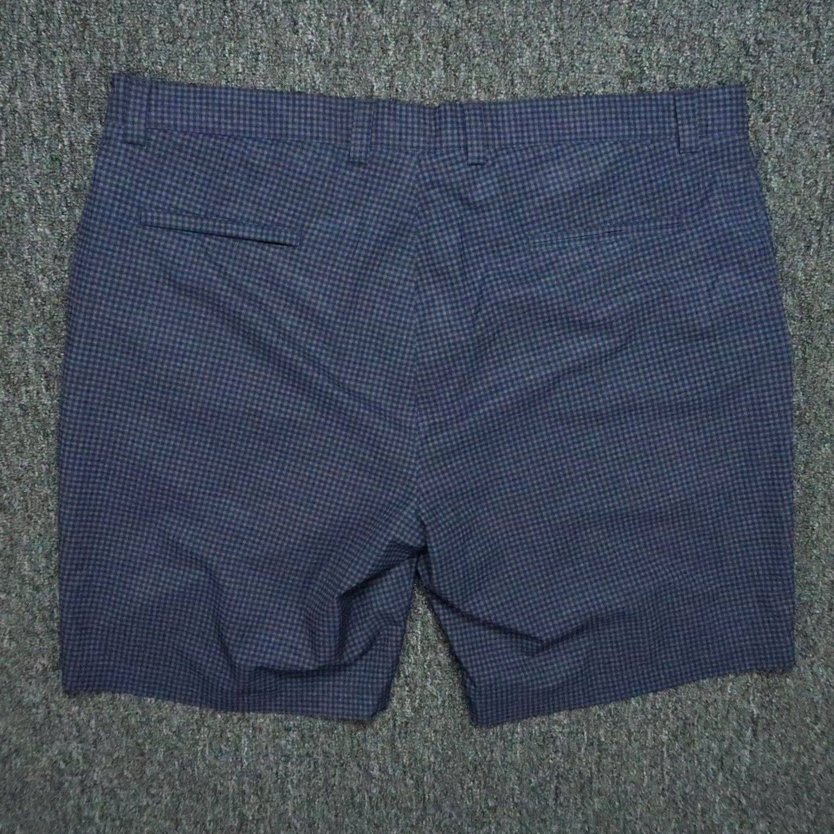 Peter Millar Peter Millar Shorts Mens 40 Blue Gingham Shackleford Hybrid Crown Performance Size US 40 / EU 56 - 4 Thumbnail
