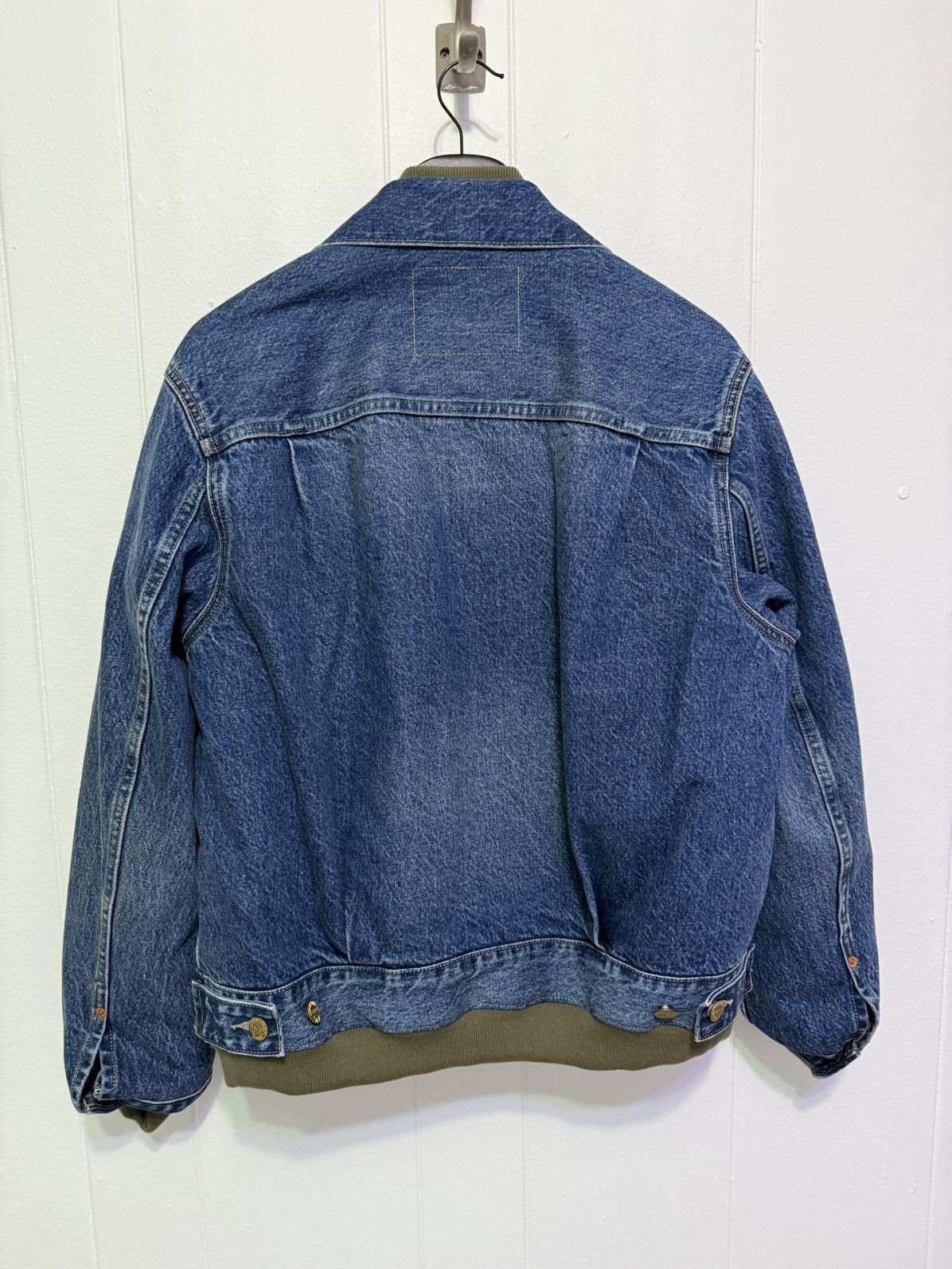 Sacai Sacai x Levi’s Reversible Denim Bomber Jacket Size US XS / EU 42 / 0 - 5 Thumbnail